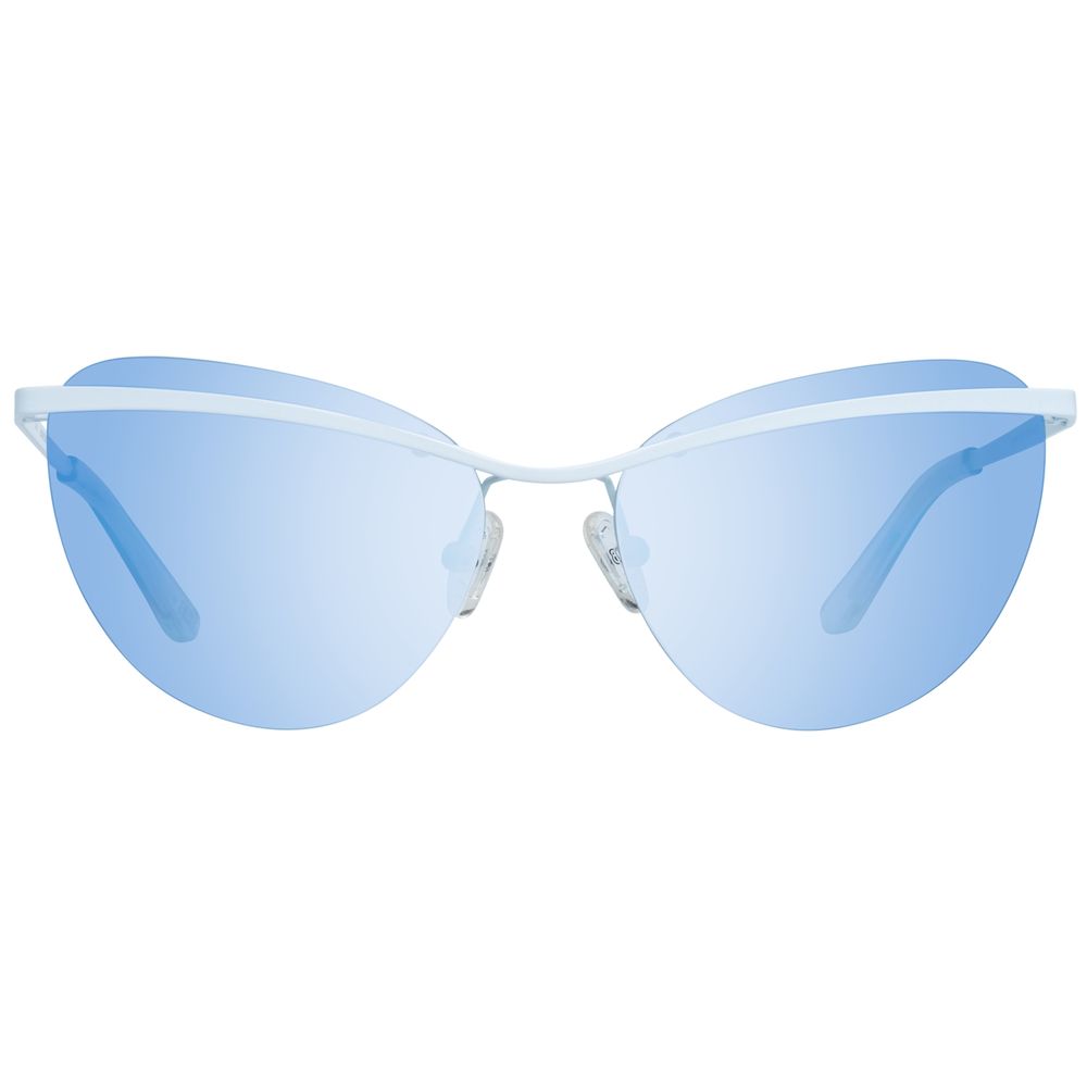 SKECHERS White Metal Sunglasses
