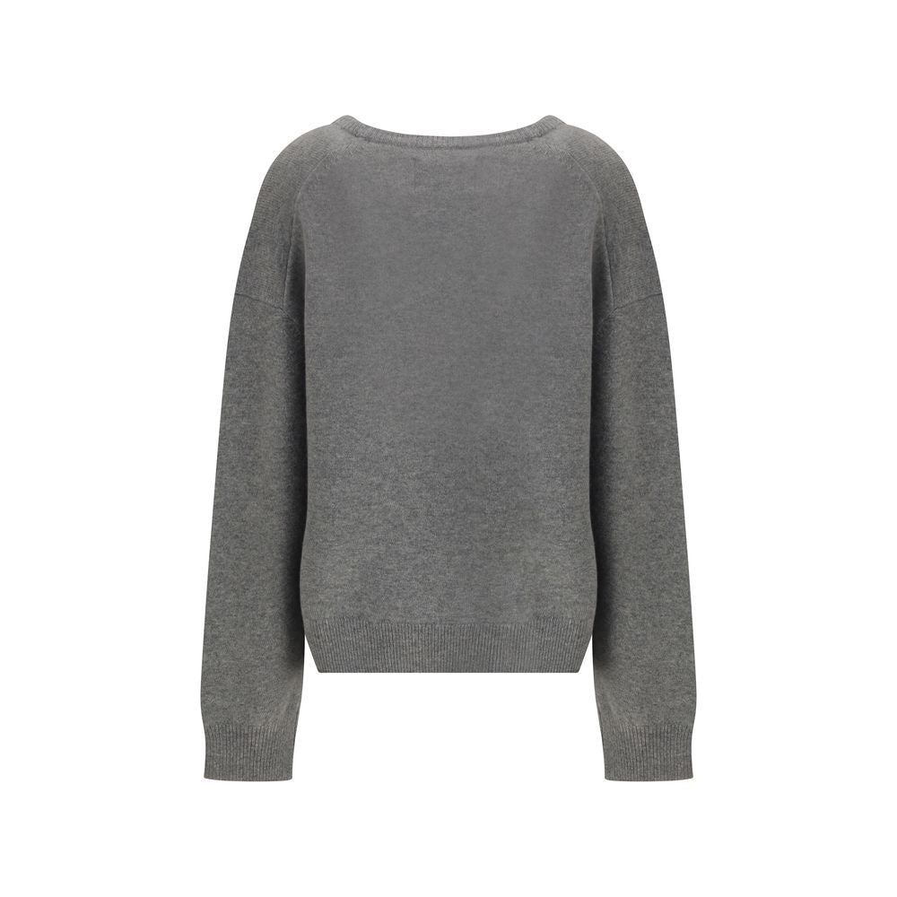Extreme Cashmere Gray Cashmere Sweater