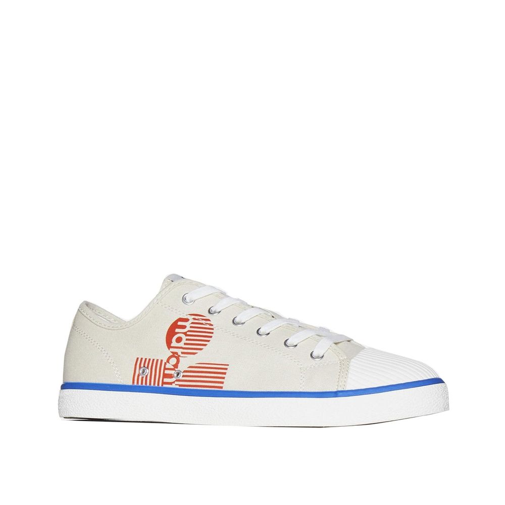 Isabel Marant Beige Canvas Low Top Sneakers