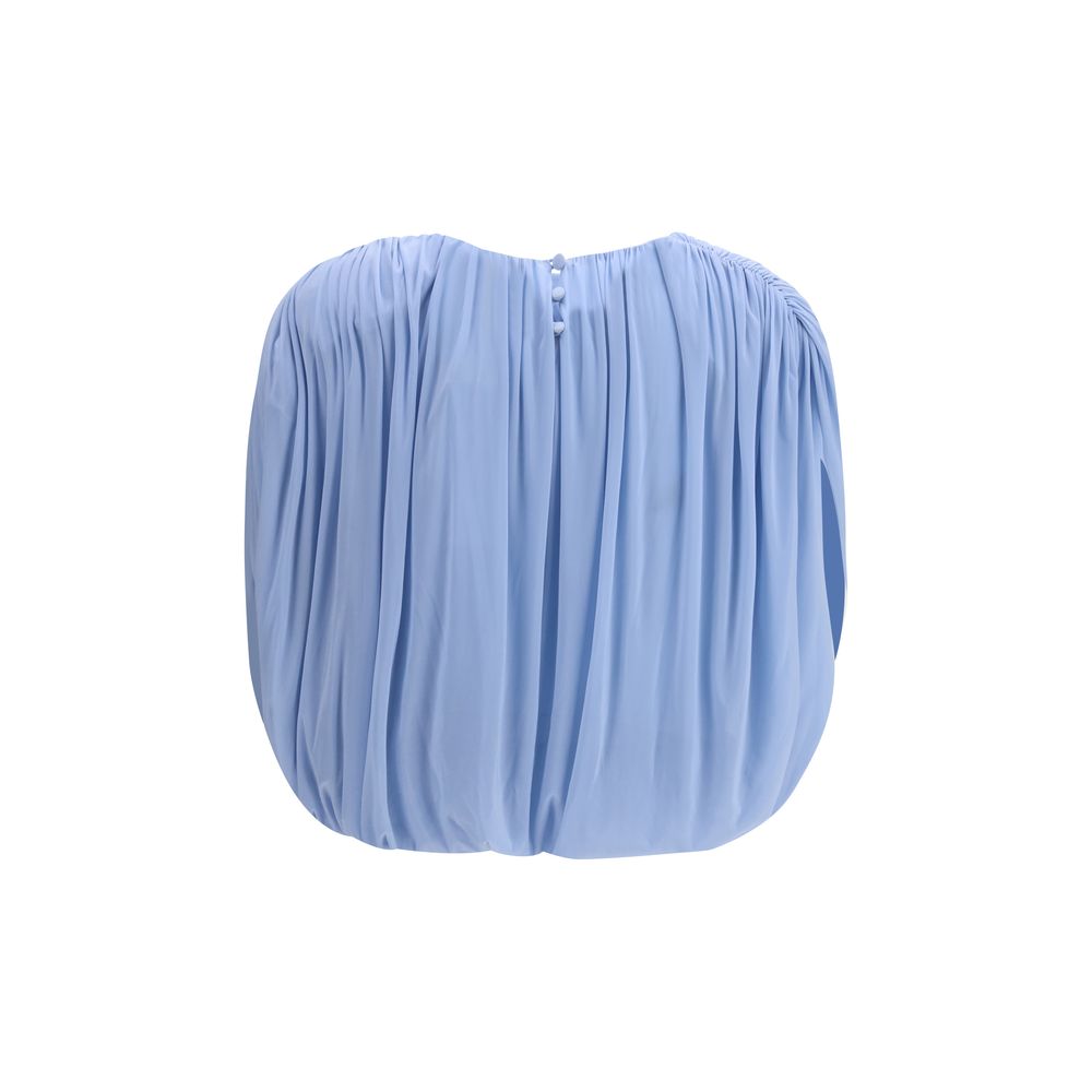 Magda Butrym Blue Copper Blouse