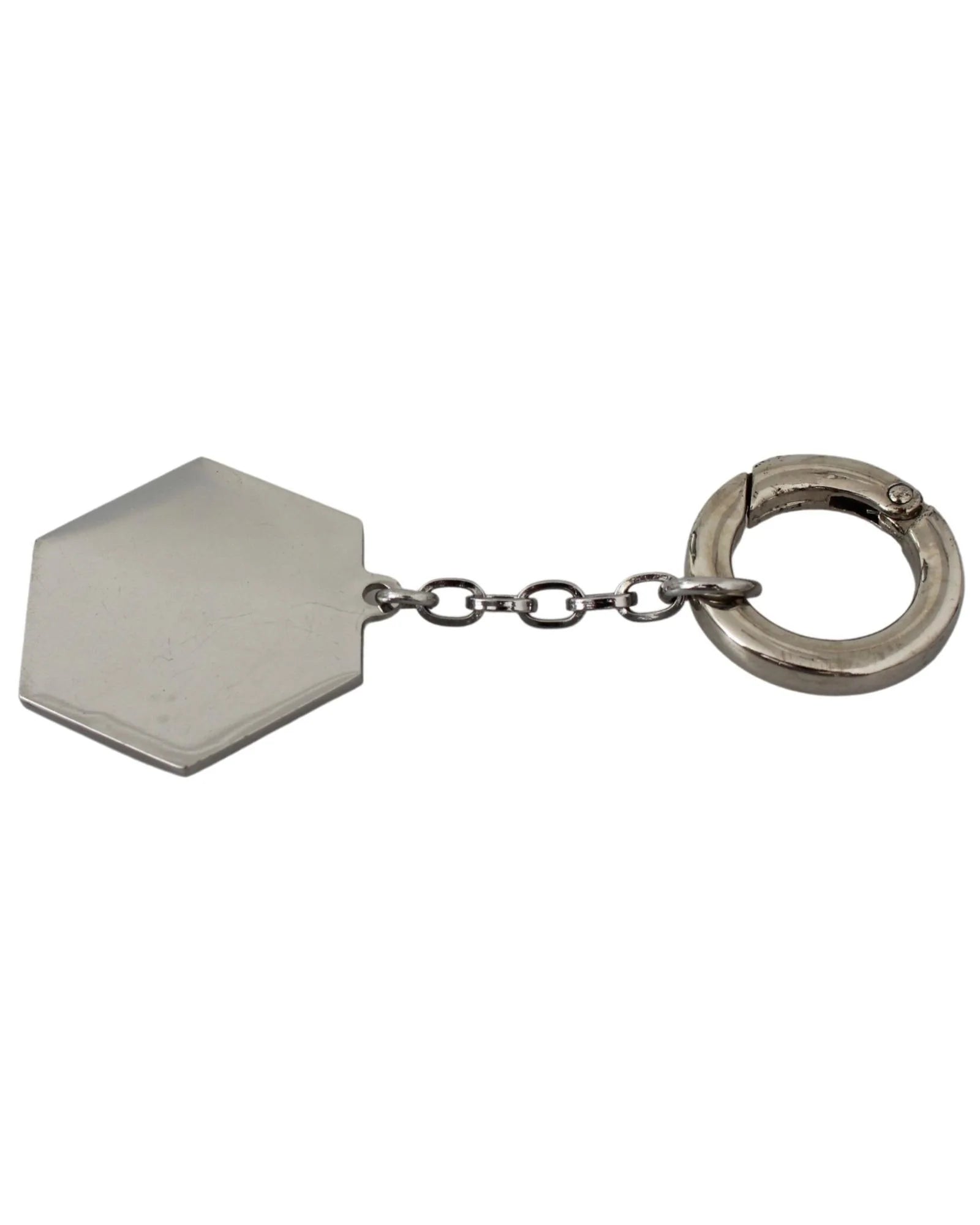Ferre Blue Metal Keychain