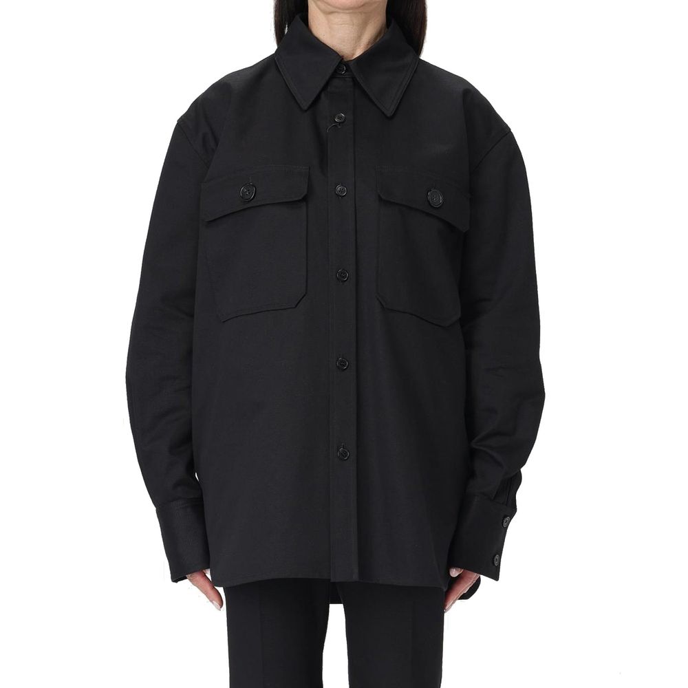 Saint Laurent Black Denim Shirt