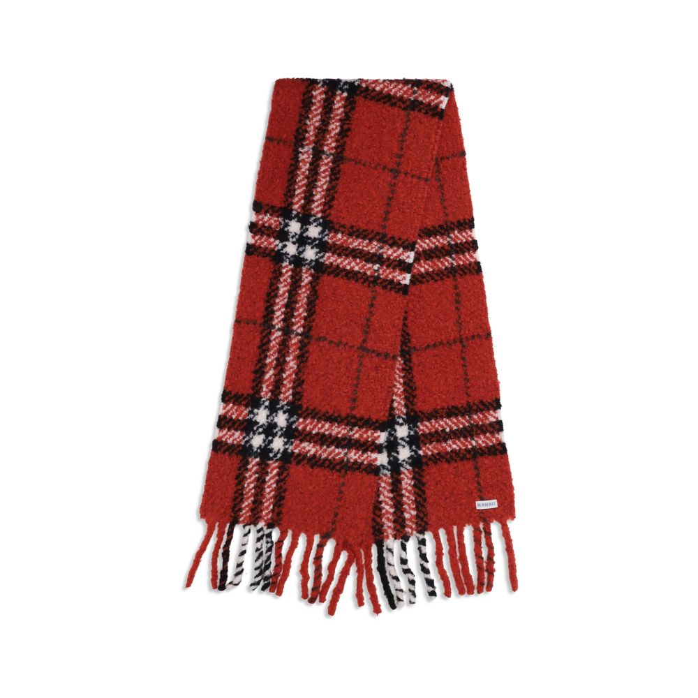 Burberry Multicolor Alpaca Vicugna Pacos Scarf