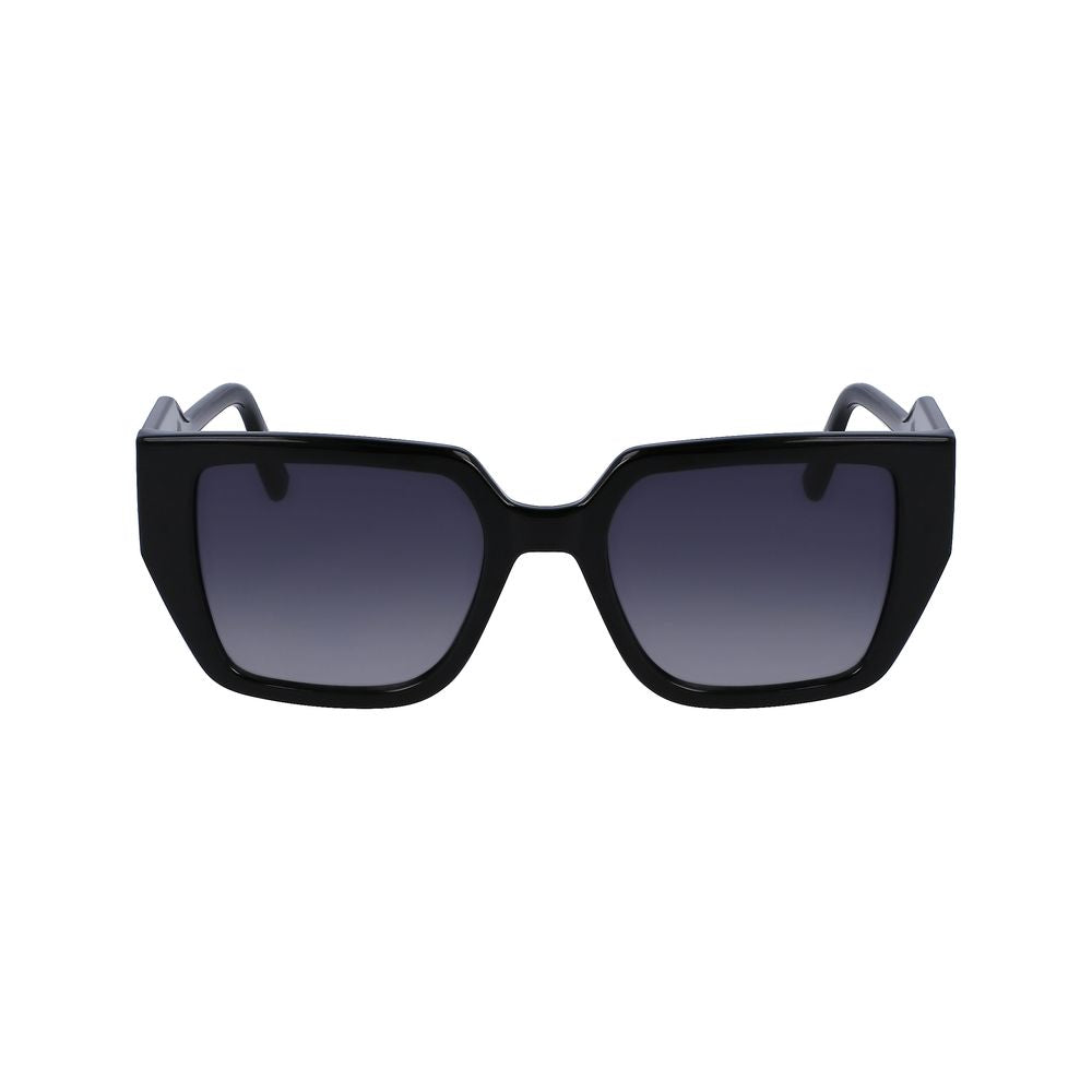 Karl Lagerfeld Black Injected Sunglasses