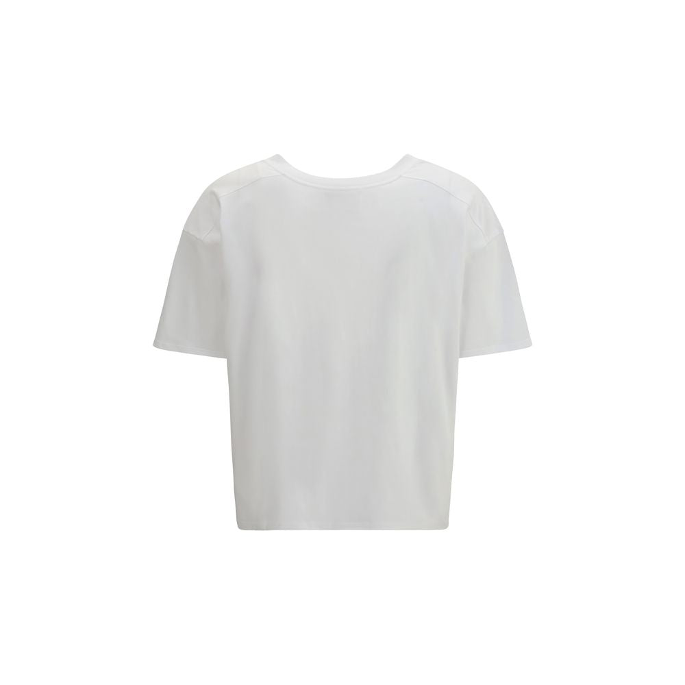 Loulou De Saison White Cotton Long Sleeve T-Shirt