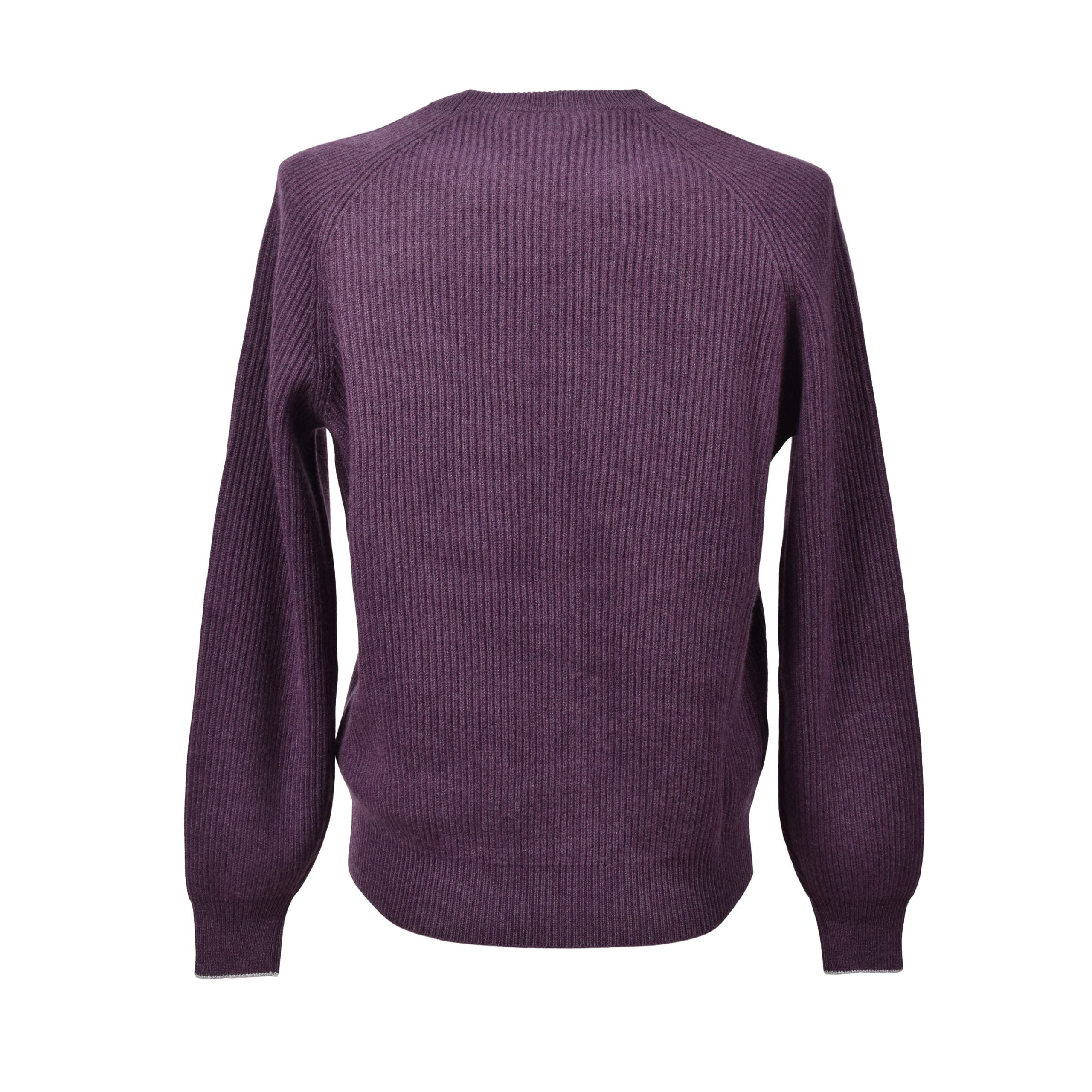 Brunello Cucinelli Purple Cashmere Sweater