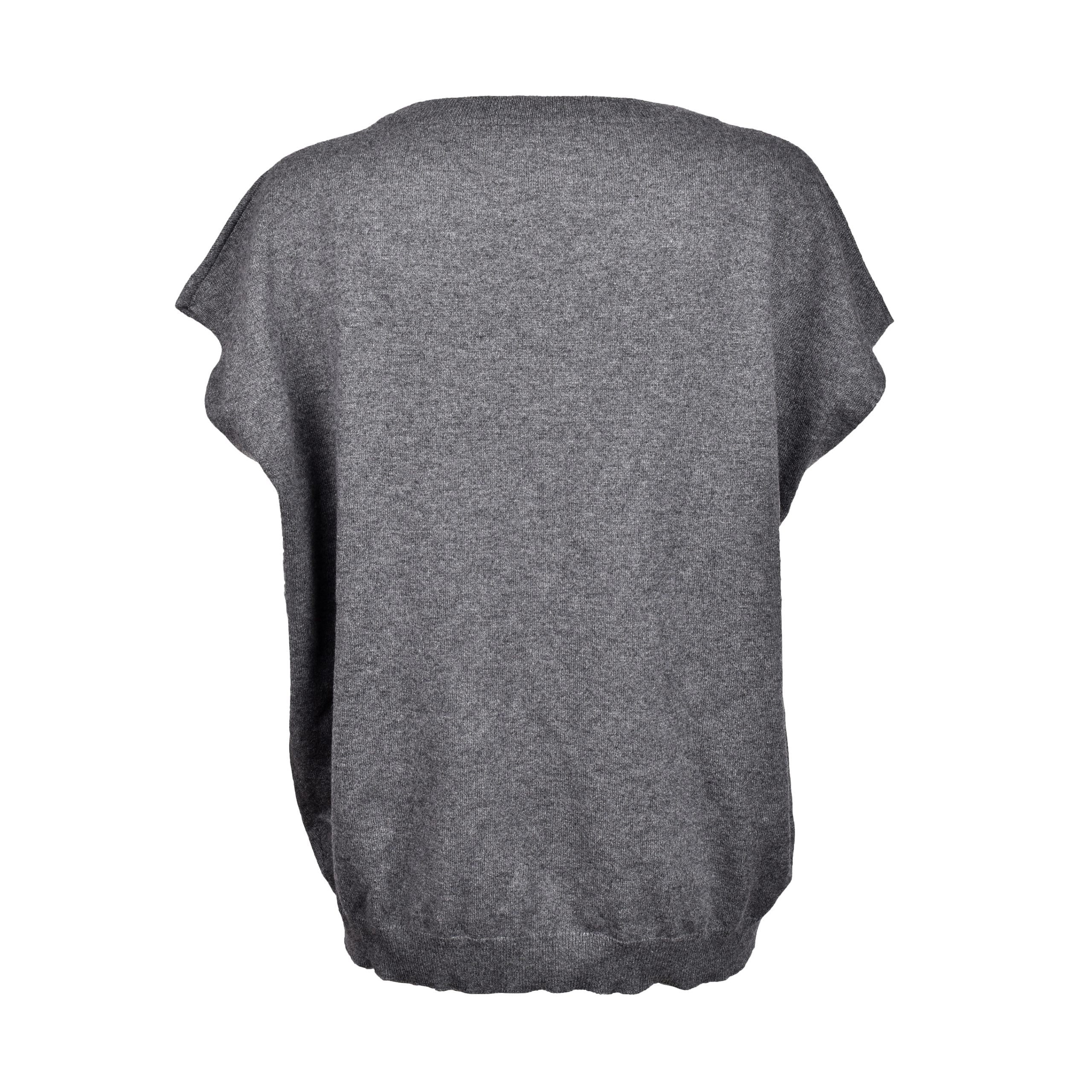 Brunello Cucinelli Gray Cashmere Sweater