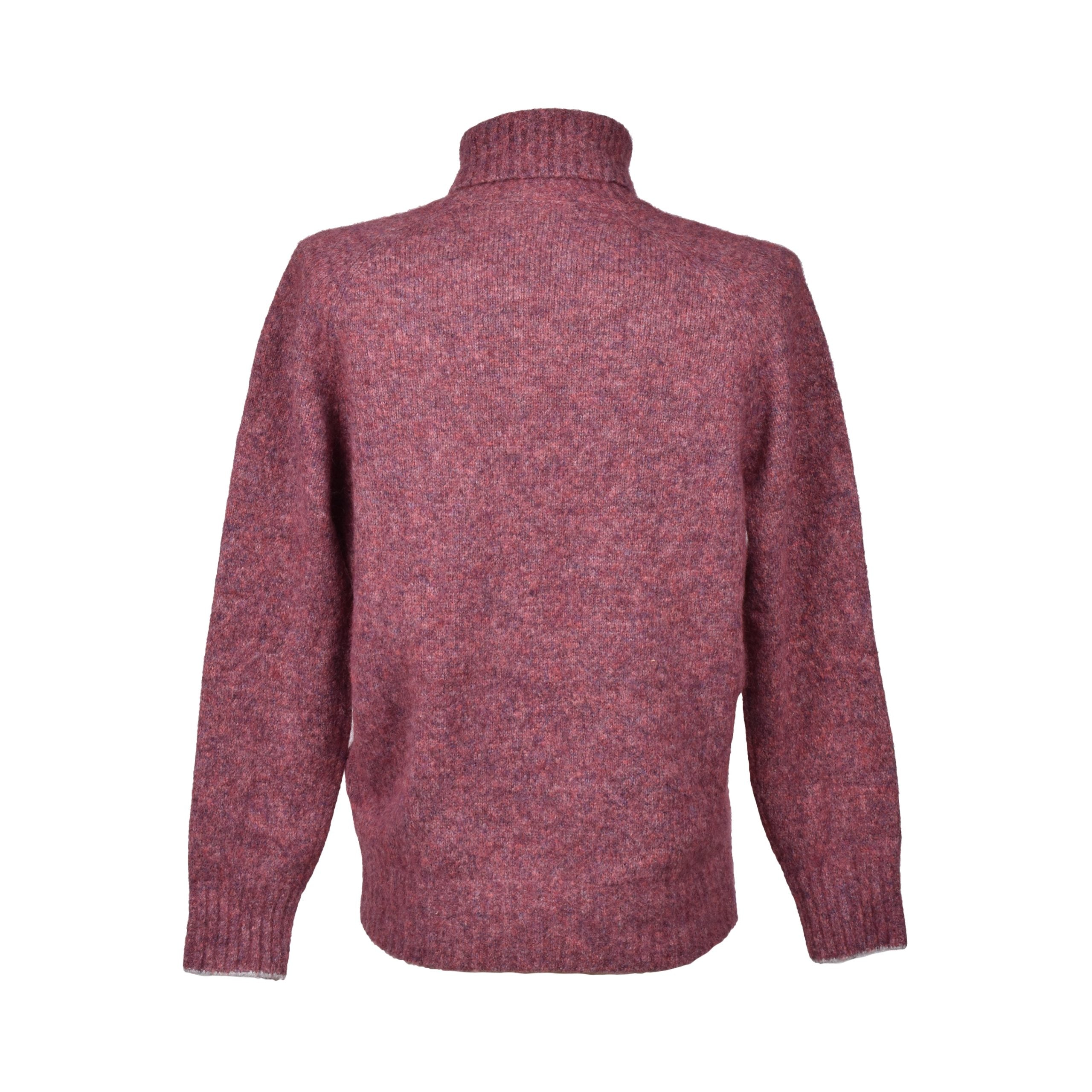 Brunello Cucinelli Burgundy Polyamide Turtleneck