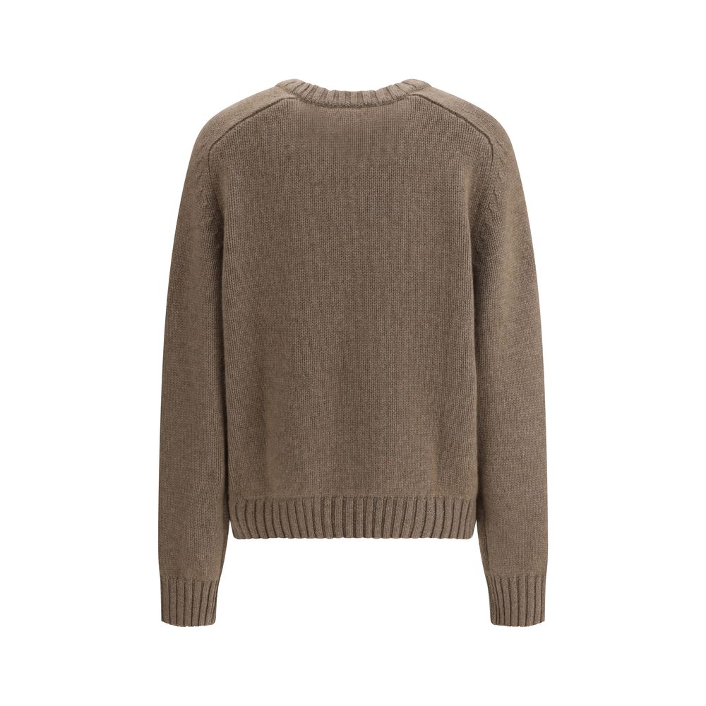 Khaite Brown Cashmere Sweater