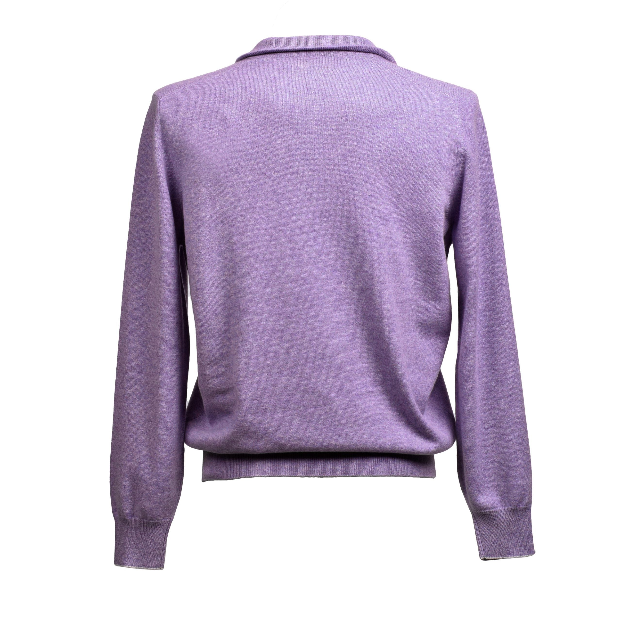 Brunello Cucinelli Purple Cashmere Sweater