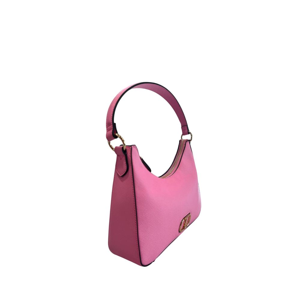 Twinset Pink PU Women Shoulder Bag