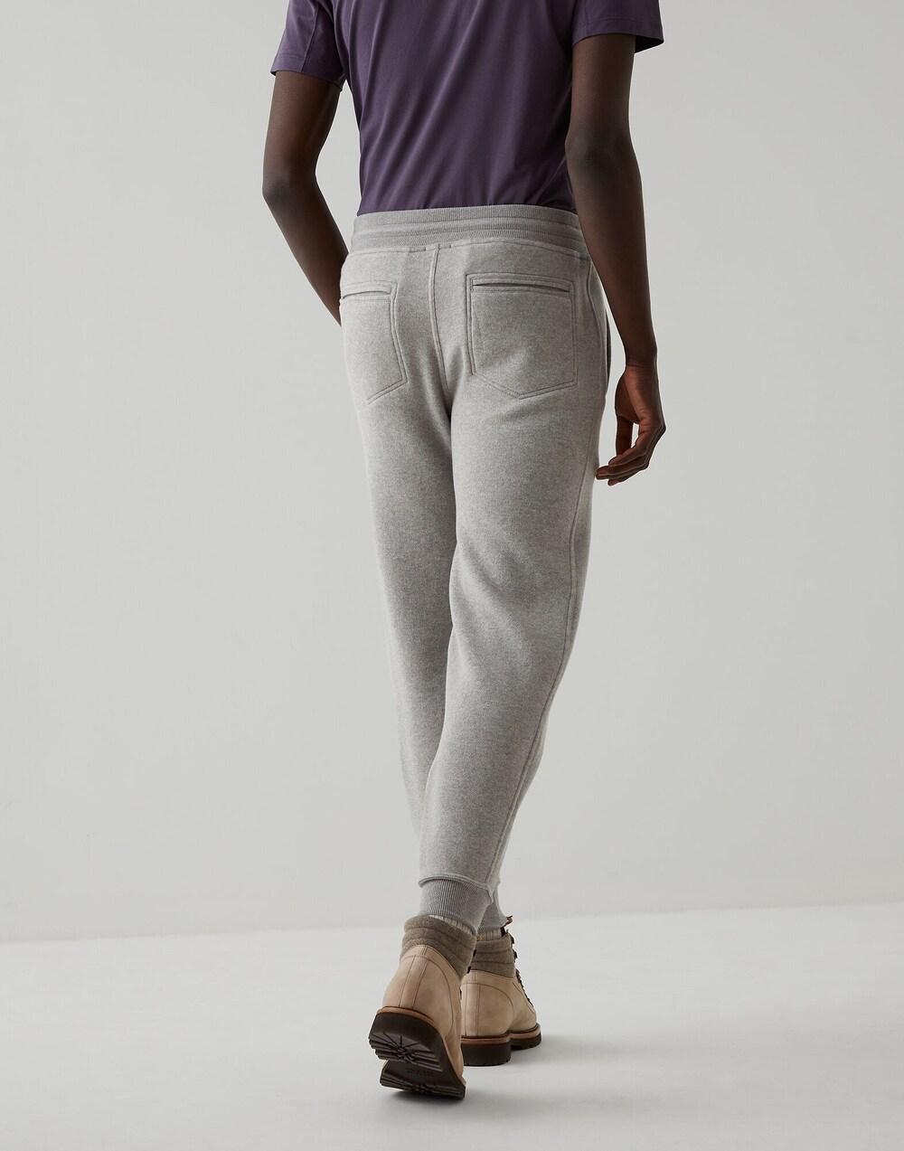 Brunello Cucinelli Bicolor Wool Joggers (Workout Pants)