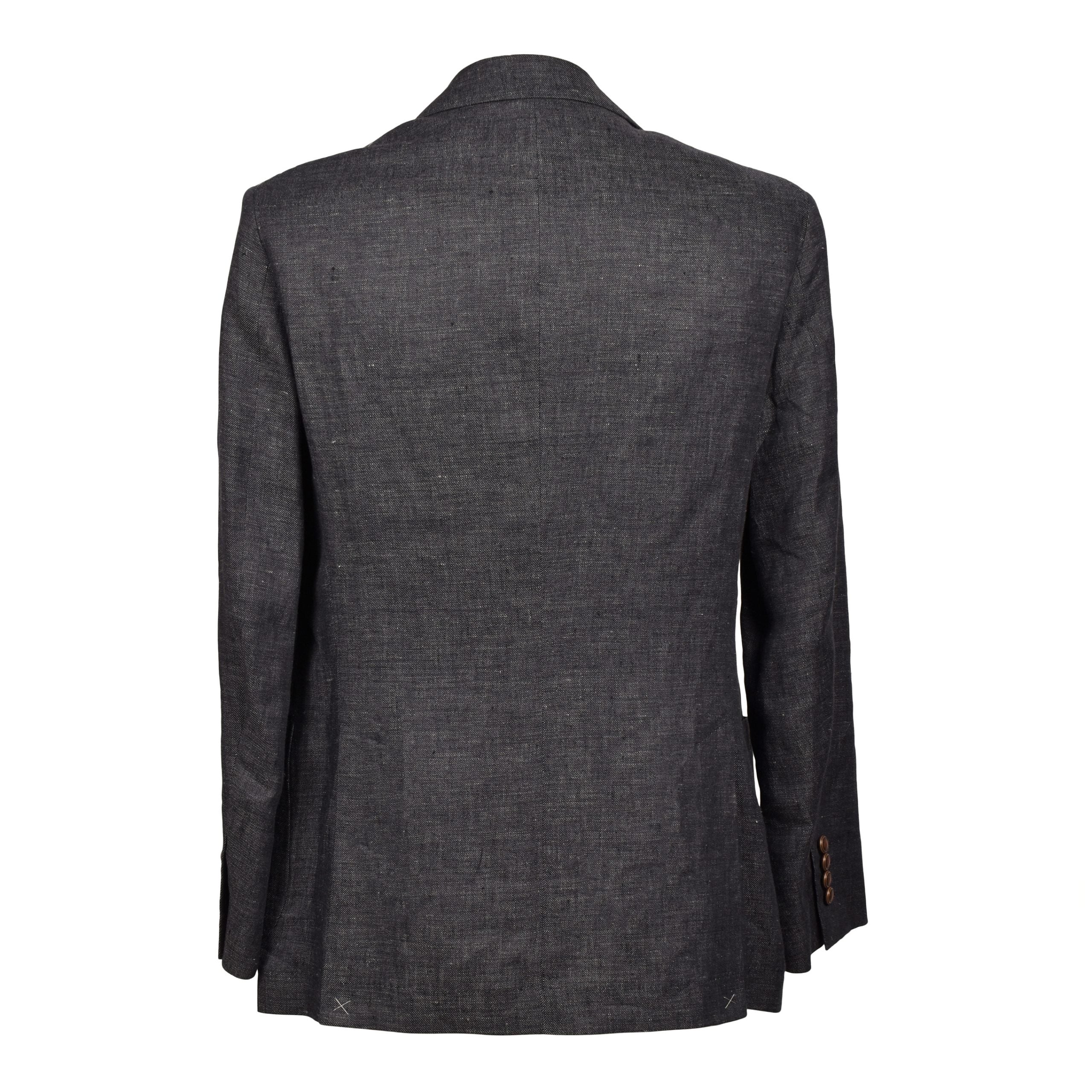 Brunello Cucinelli Gray Linen Blazer