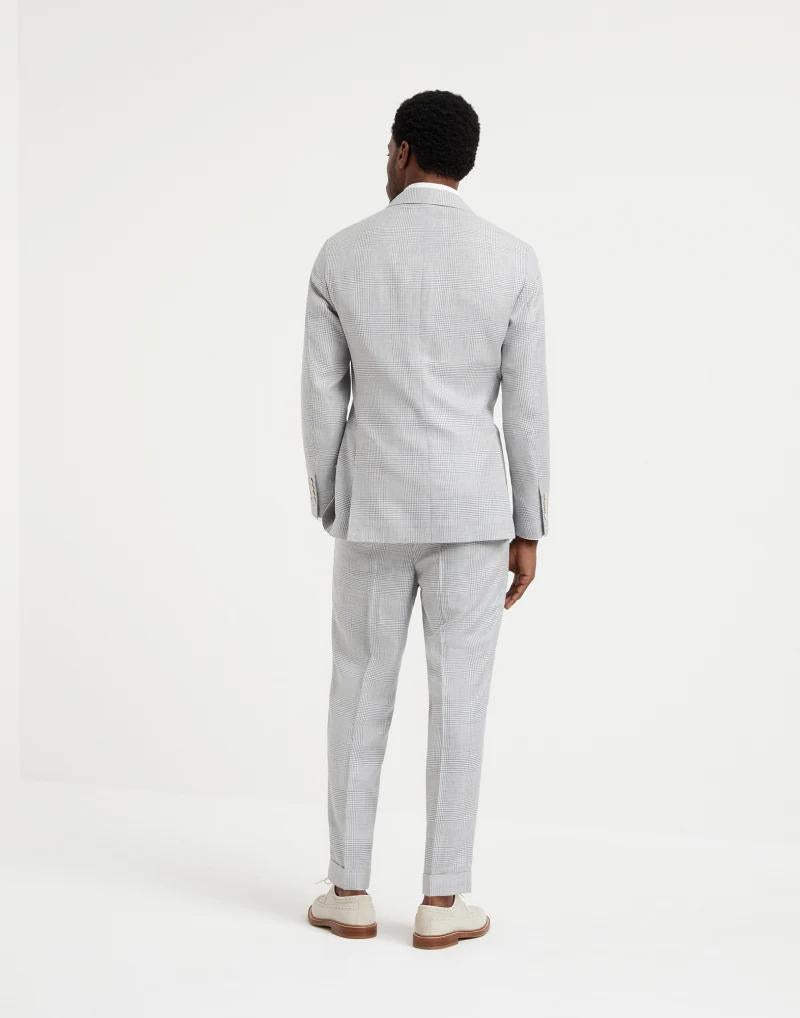 Brunello Cucinelli Pearl Wool Two-Piece Suit