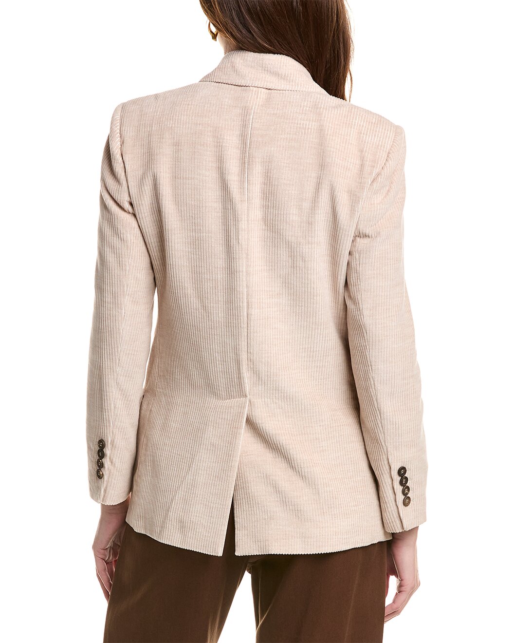 Brunello Cucinelli Beige Viscose Coat
