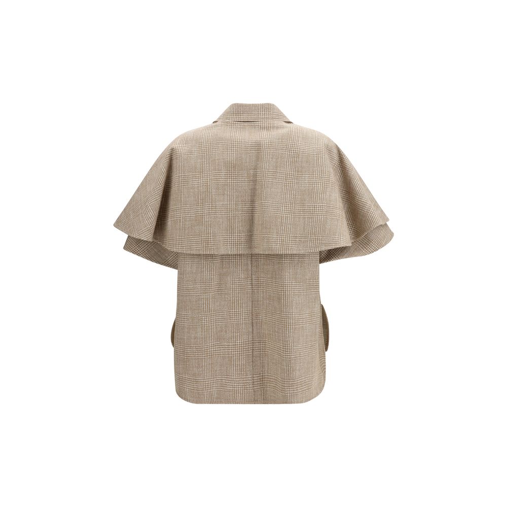 Max Mara Beige Cotton Coat