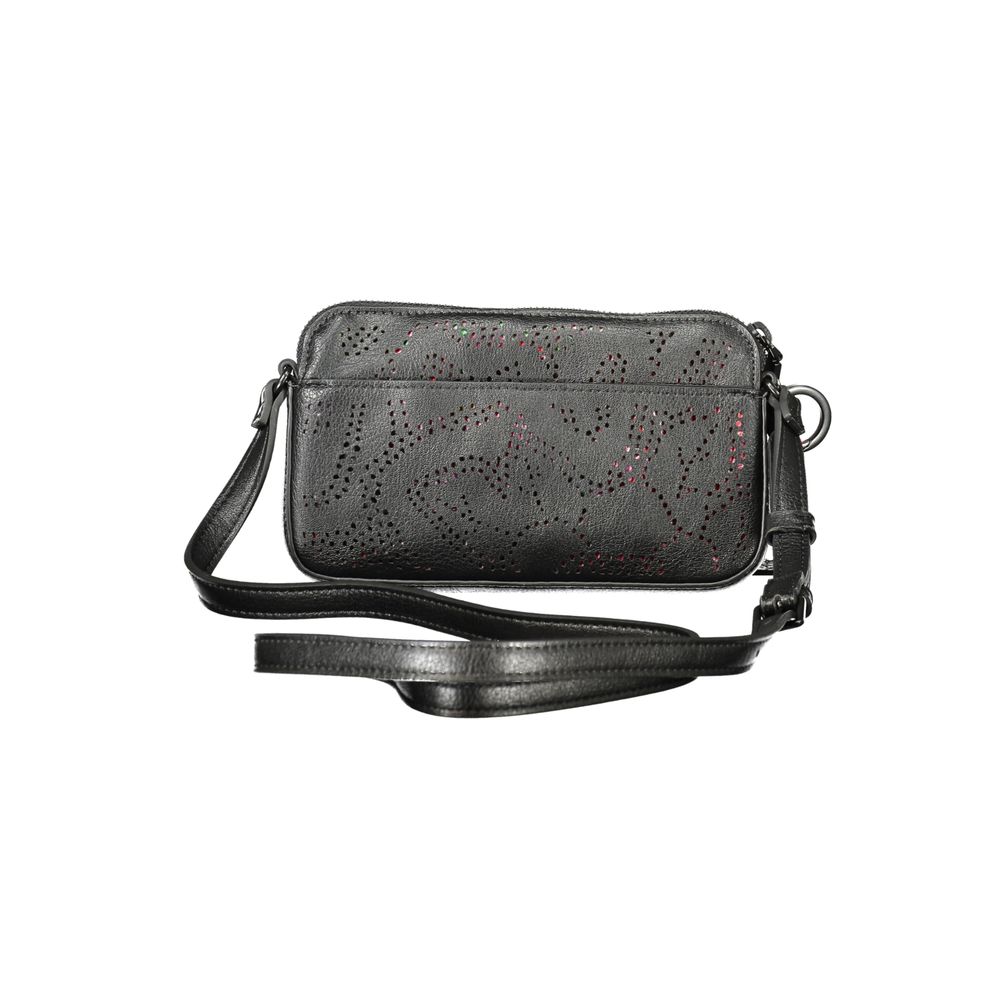 Desigual Nero Poliuretano Woman Bag