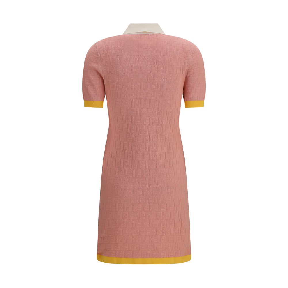 Fendi Multicolor Polyamide Casual Dress