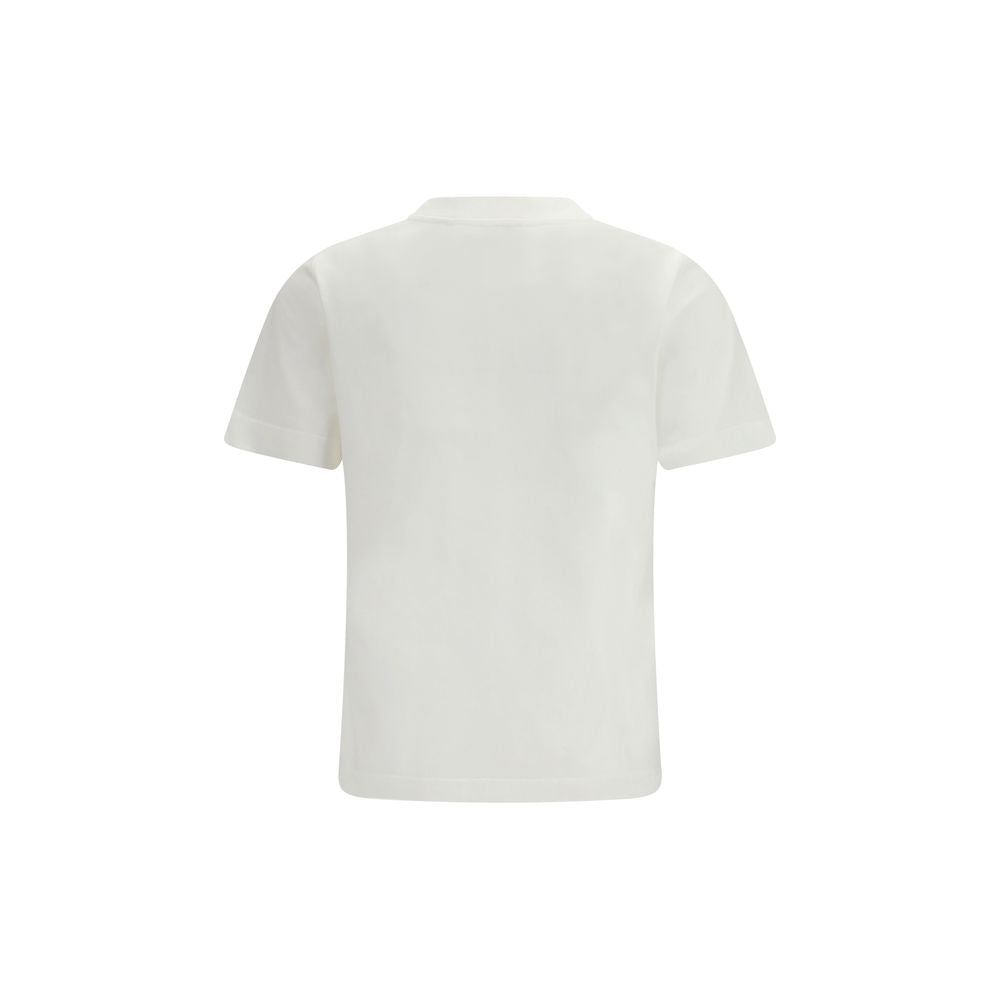 Burberry White Cotton T-Shirt