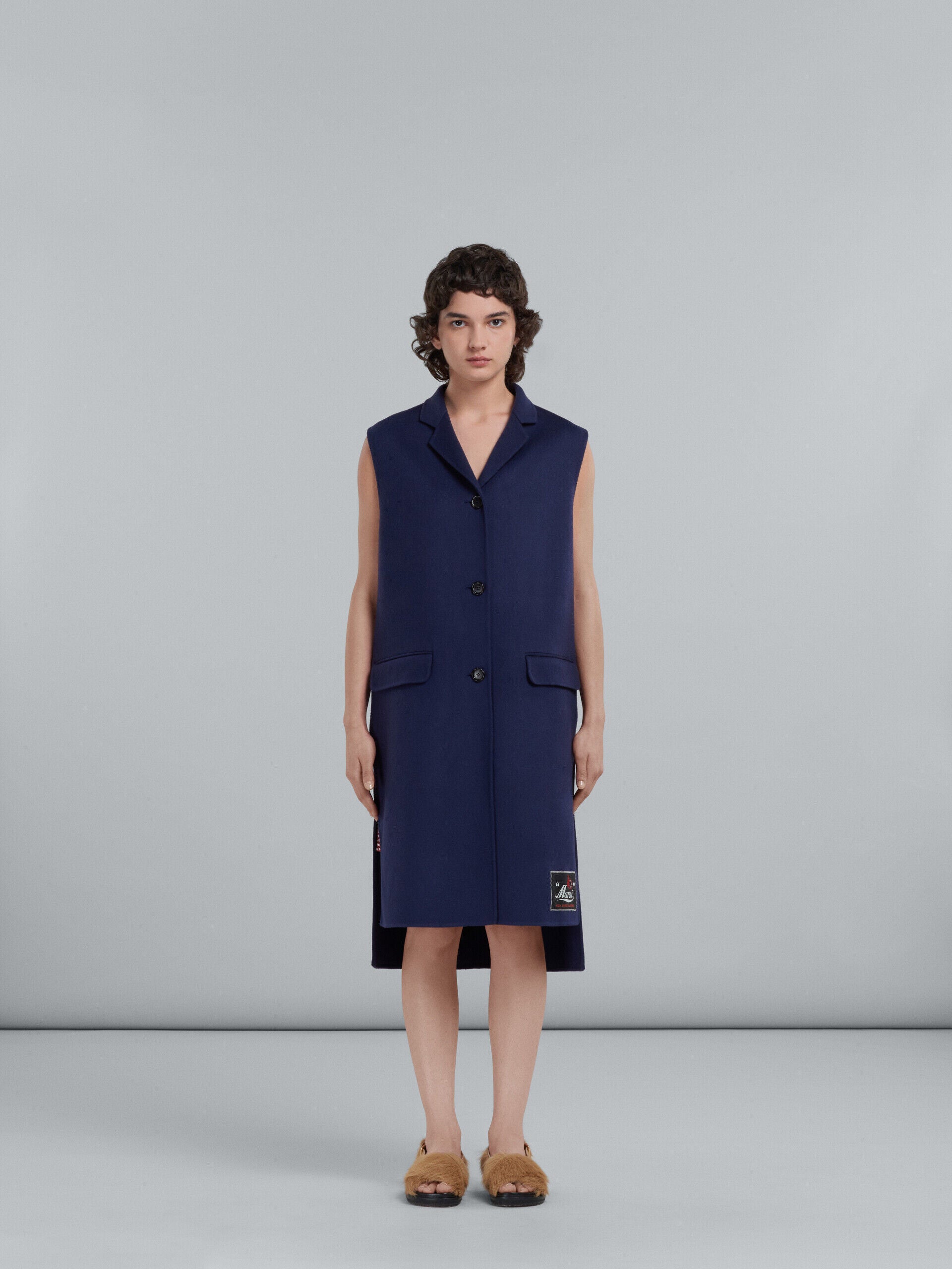 Marni Blue Fibres Waistcoat