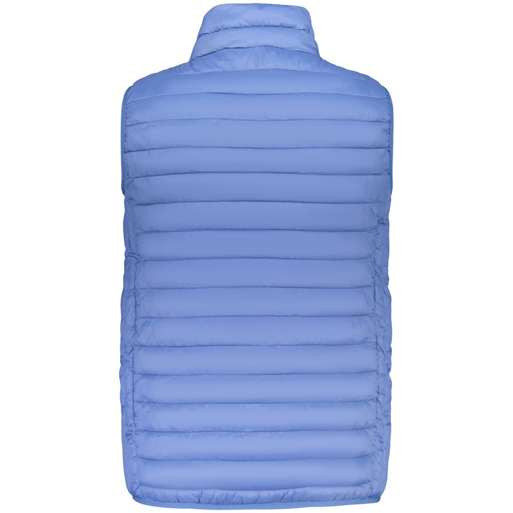 U.S. Grand Blue Polyester Sleveless Jacket