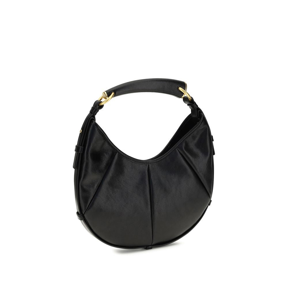 Saint Laurent Black Calf Leather Bos Taurus Shoulder Bag