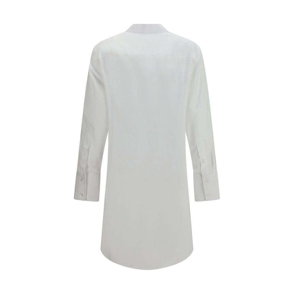 Maison Margiela White Cotton Casual Dress