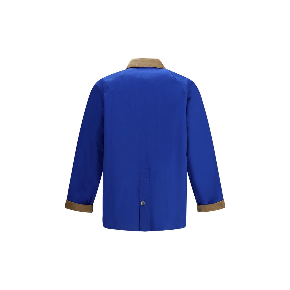 Barbour Blue Cotton Full-Length Jacket