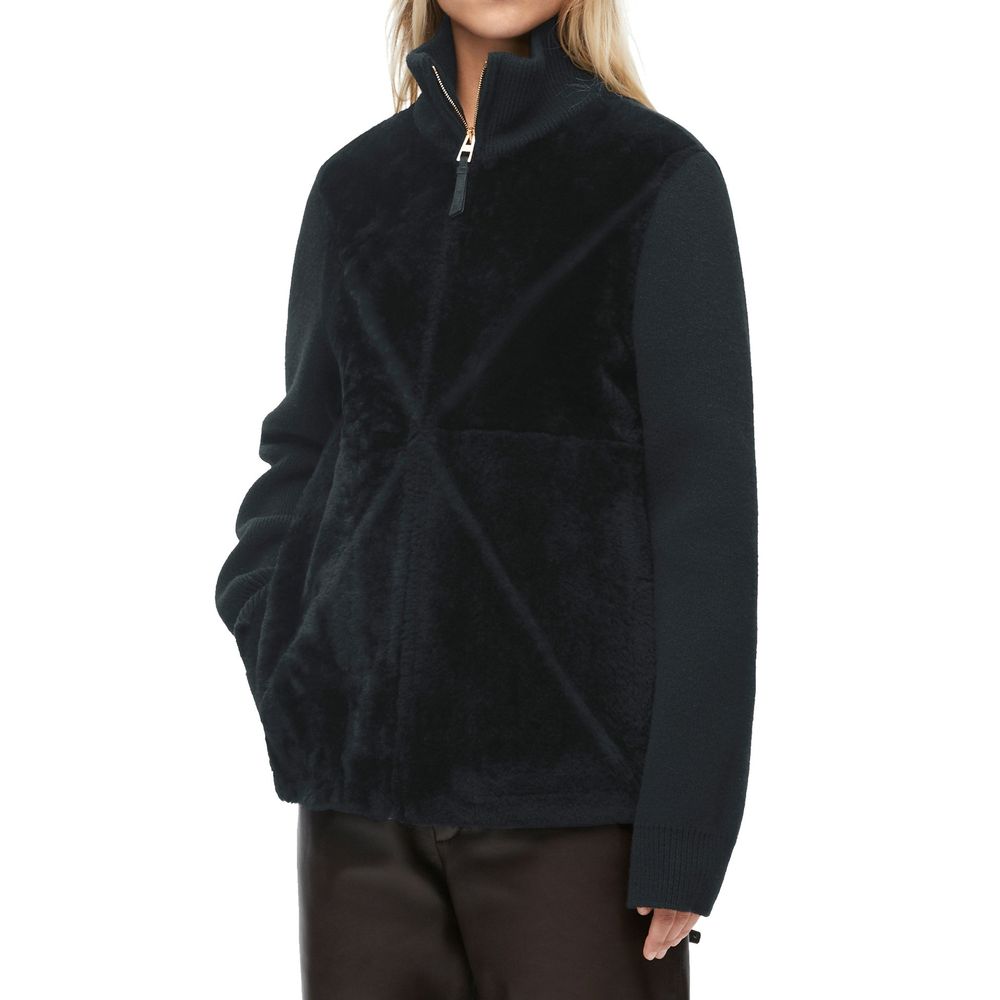 Loewe Black Lamb Fur Coat