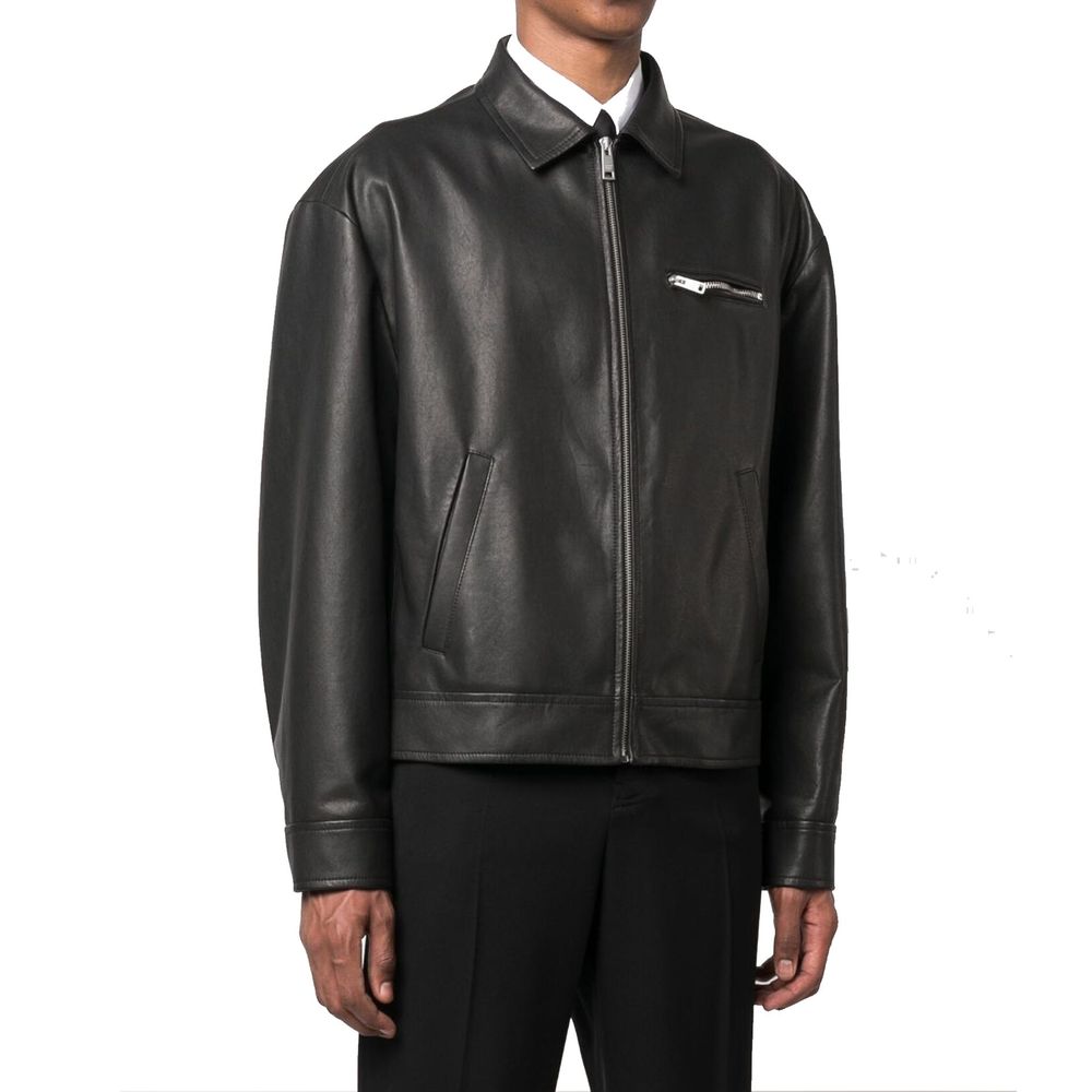 Prada Black Leather Jacket