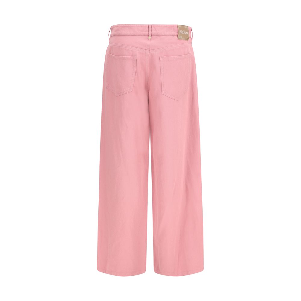 'S Max Mara Multicolor Cotton Casual Pants