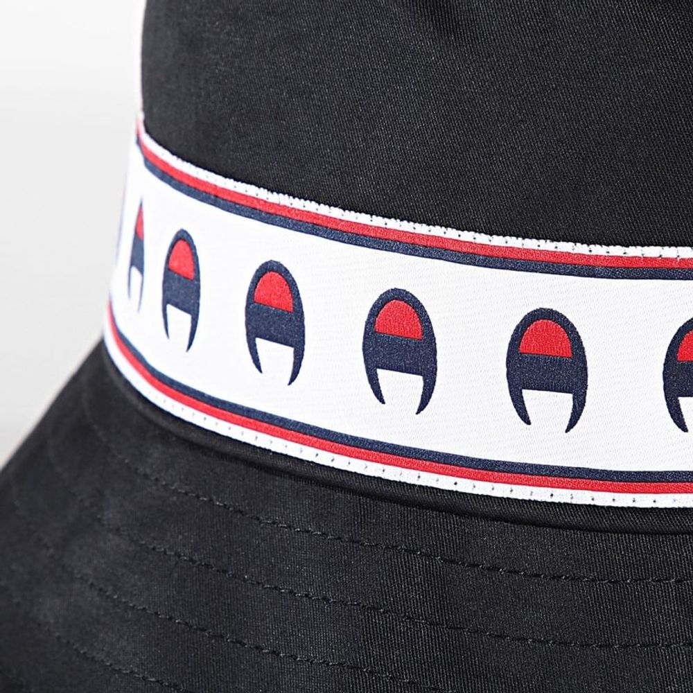 Champion Black Cotton Bucket Hat