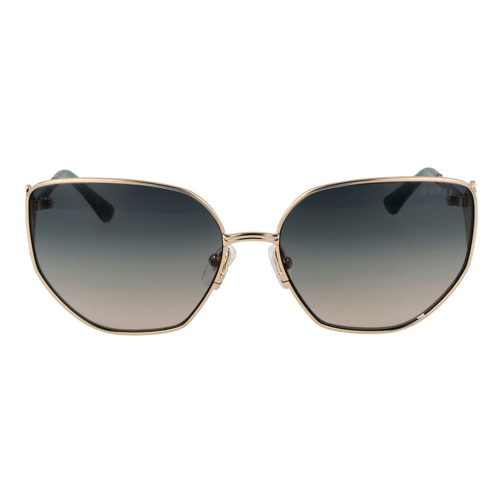 Guess Gold Metal Sunglasses