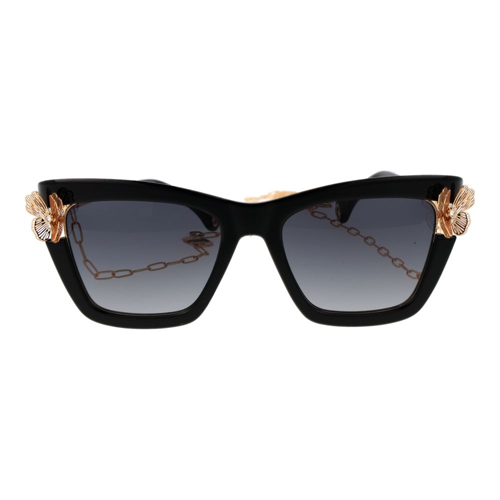 Carolina Herrera Black Polyamide Sunglasses