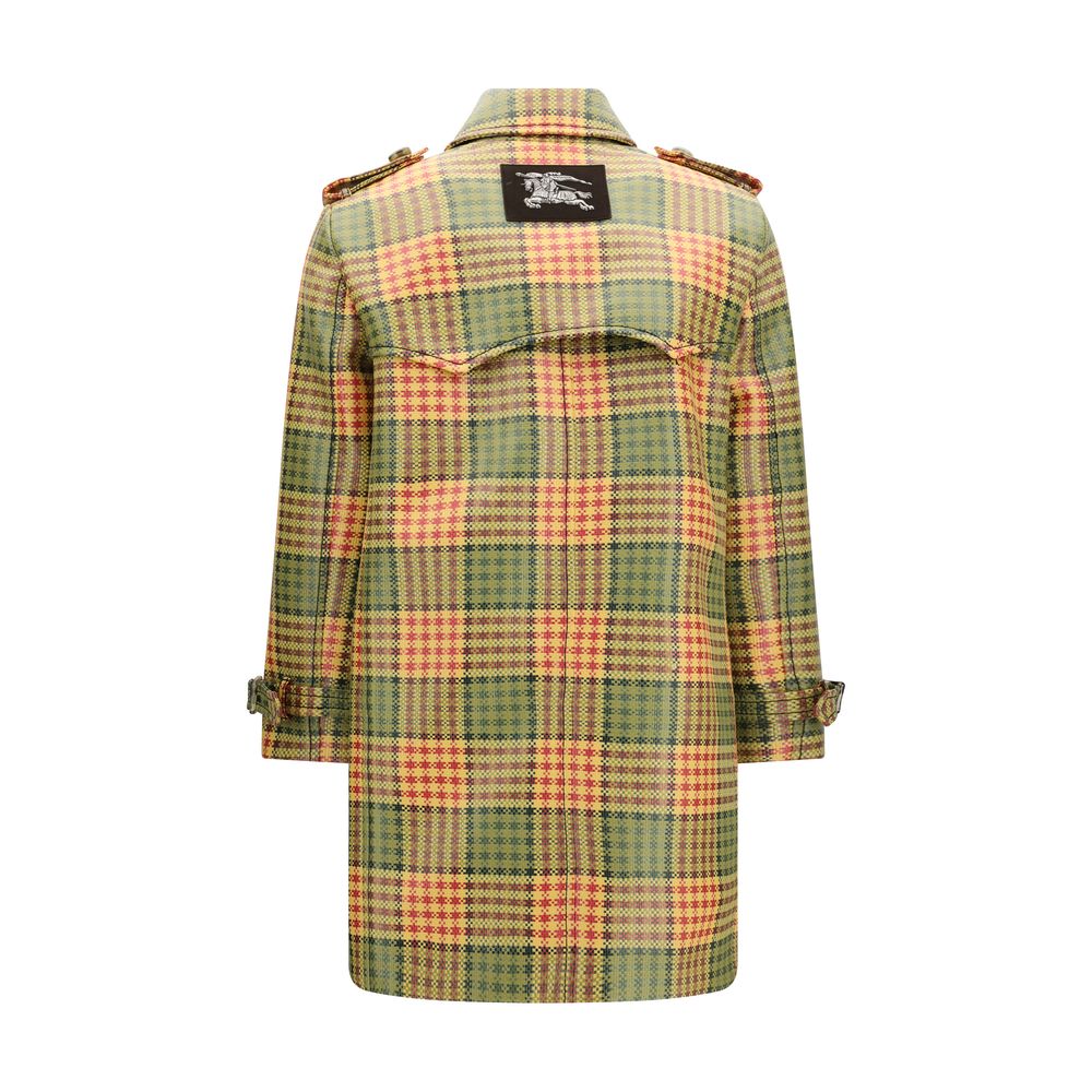 Burberry Multicolor Polyester Coat