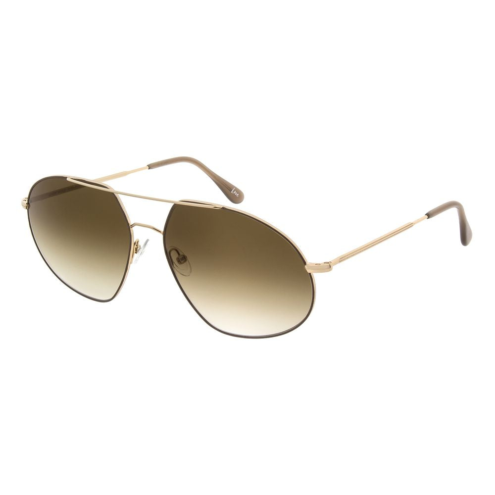 Andy Wolf Gold Metal Sunglasses