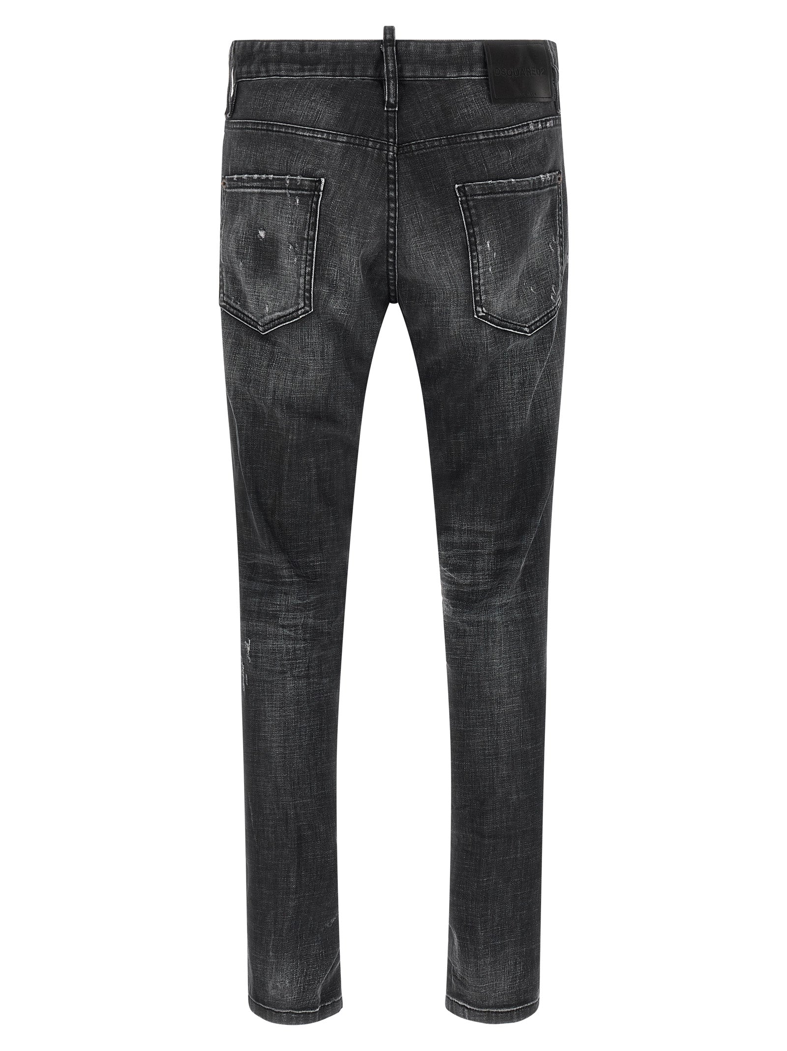 Dsquared² Black Cotton Jeans Denim