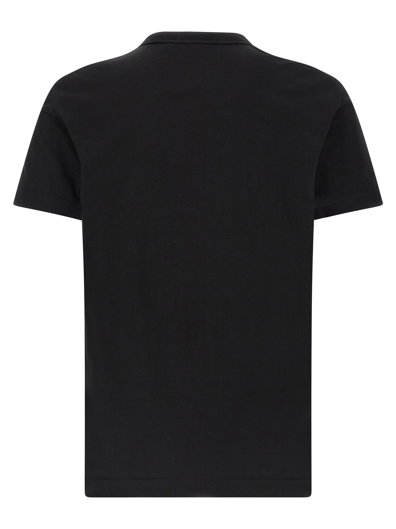Dolce & Gabbana Black Cotton T-Shirt