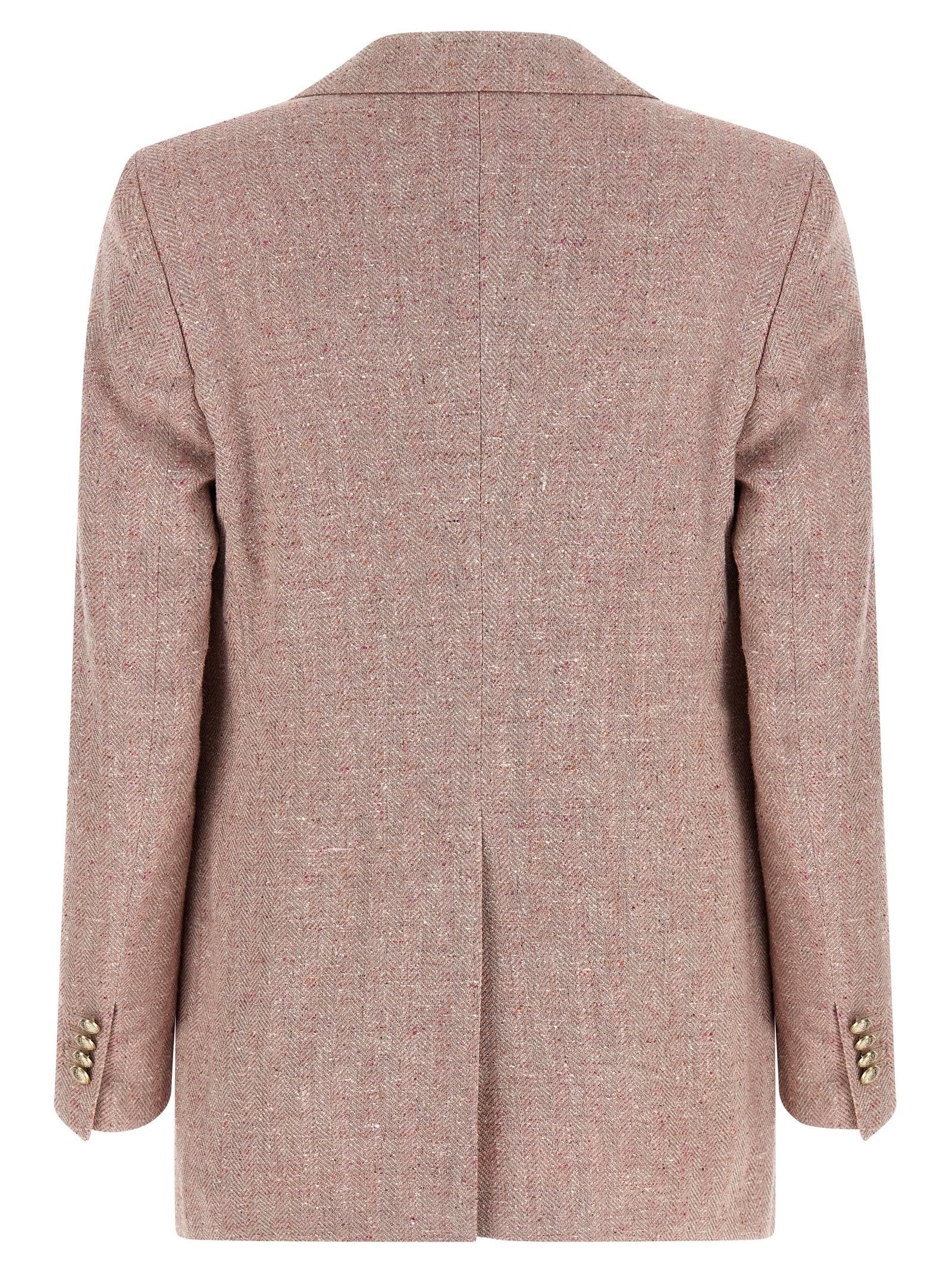 Tagliatore Multicolor Cotton Blazer