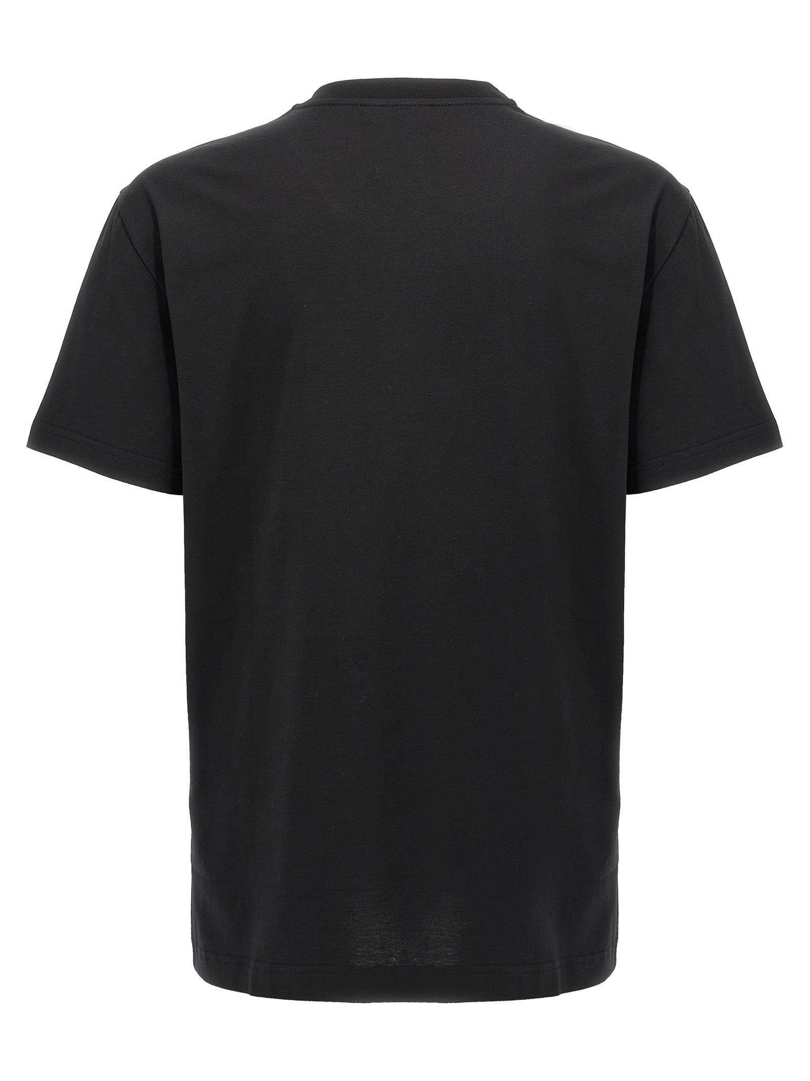 Dolce & Gabbana Black Cotton T-Shirt
