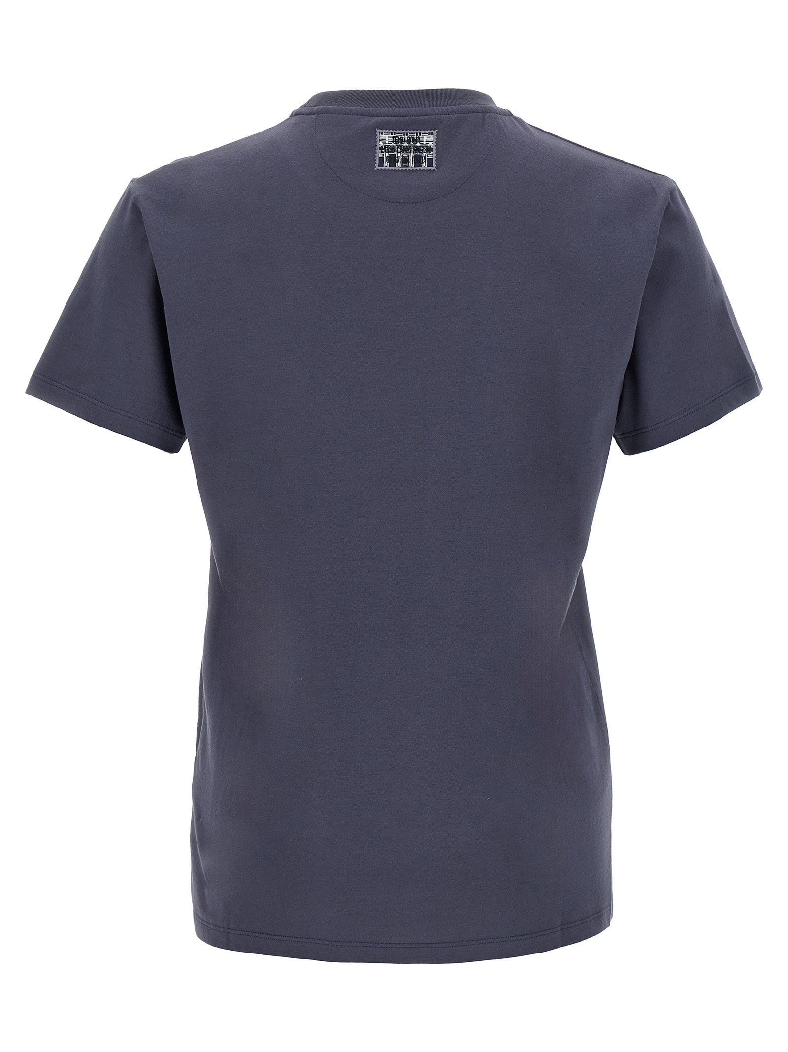 Fendi Blue Cotton T-Shirt