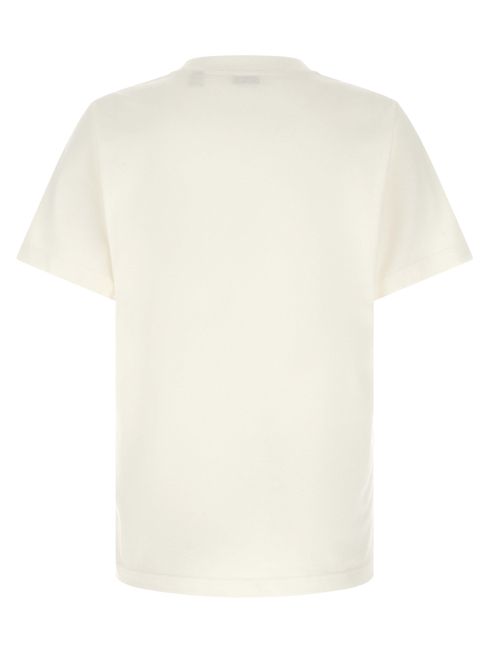 Burberry White Cotton T-Shirt