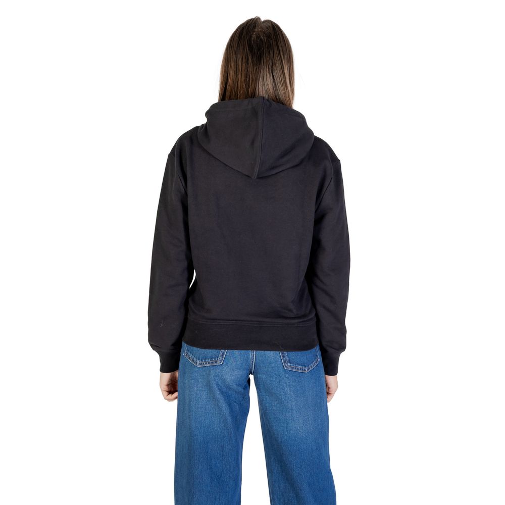 Calvin Klein Jeans Black Cotton Hoodie