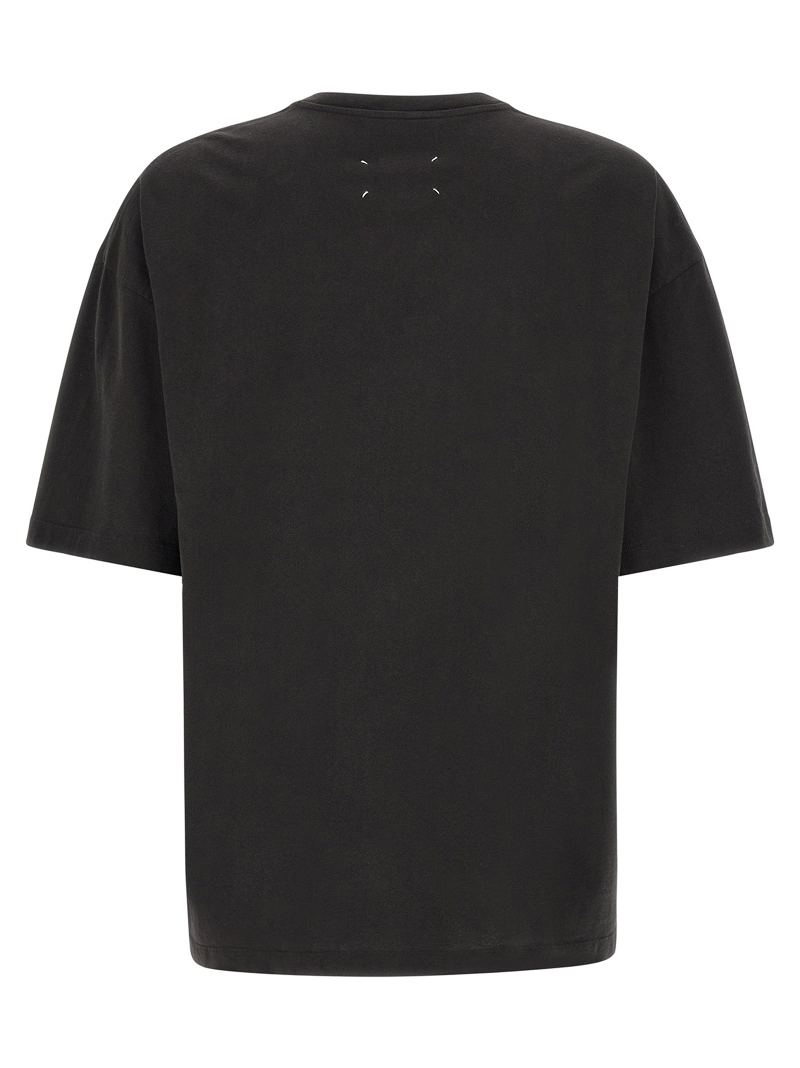 Maison Margiela Black Cotton T-Shirt