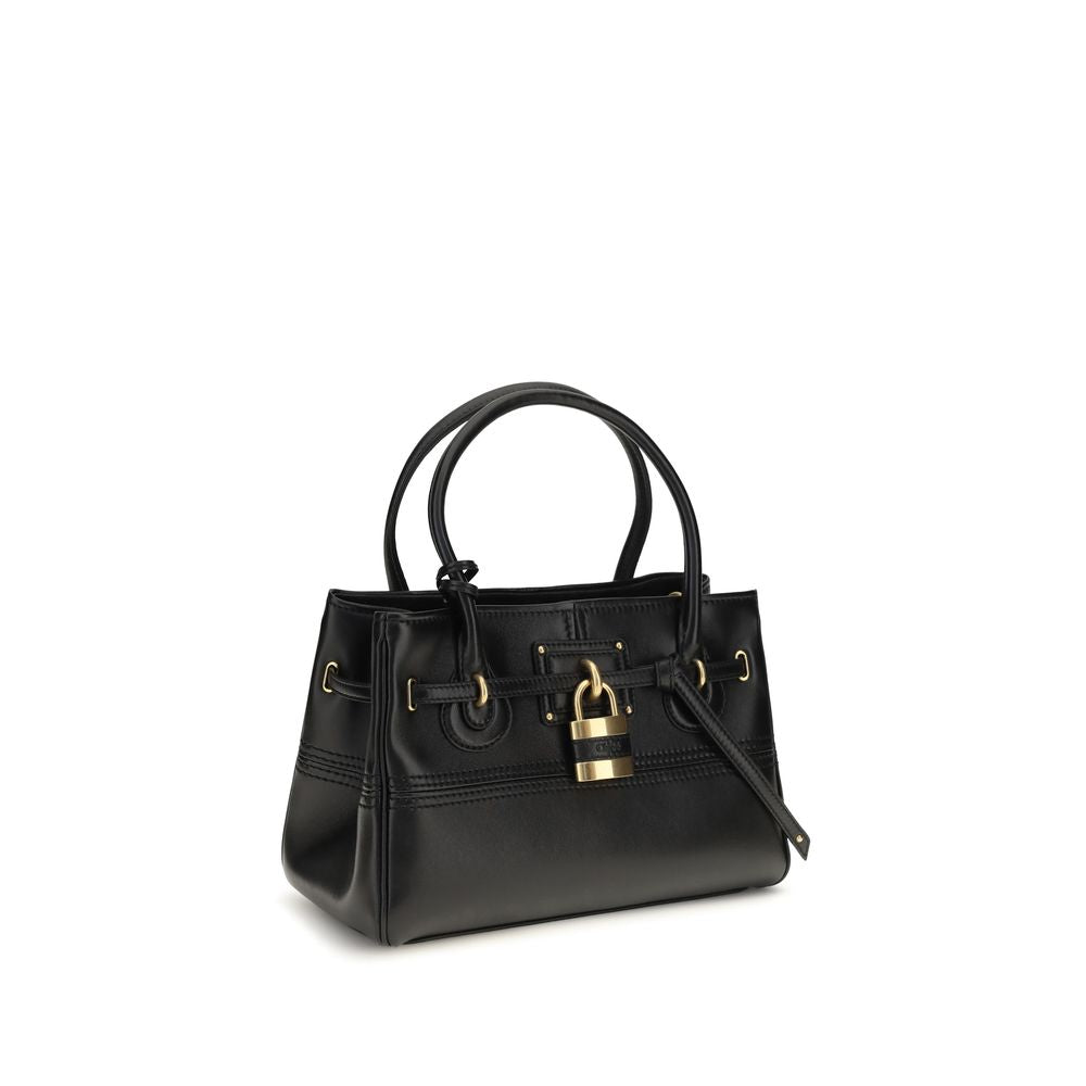 Chloé Black Calf Leather Bos Taurus Handbag