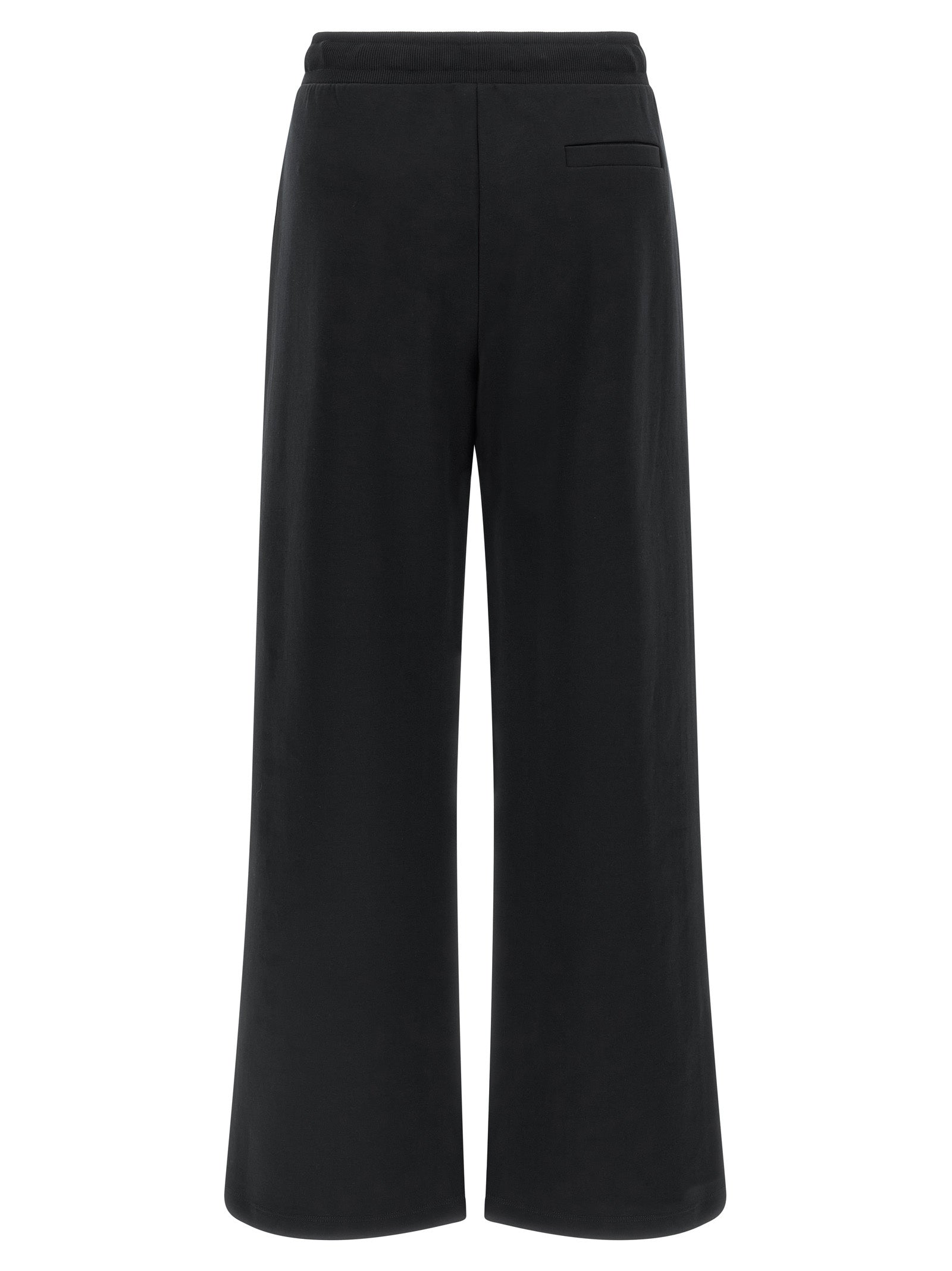 'S Max Mara Black Cotton Casual Pants