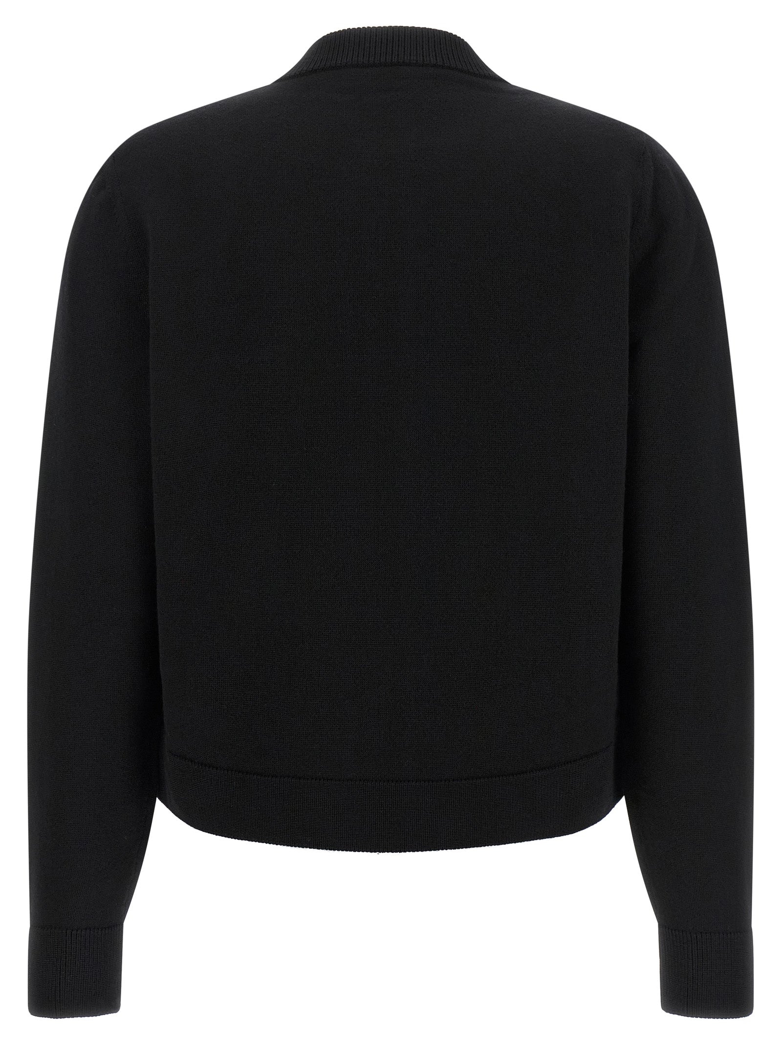 Moncler Black Polyester Cardigan