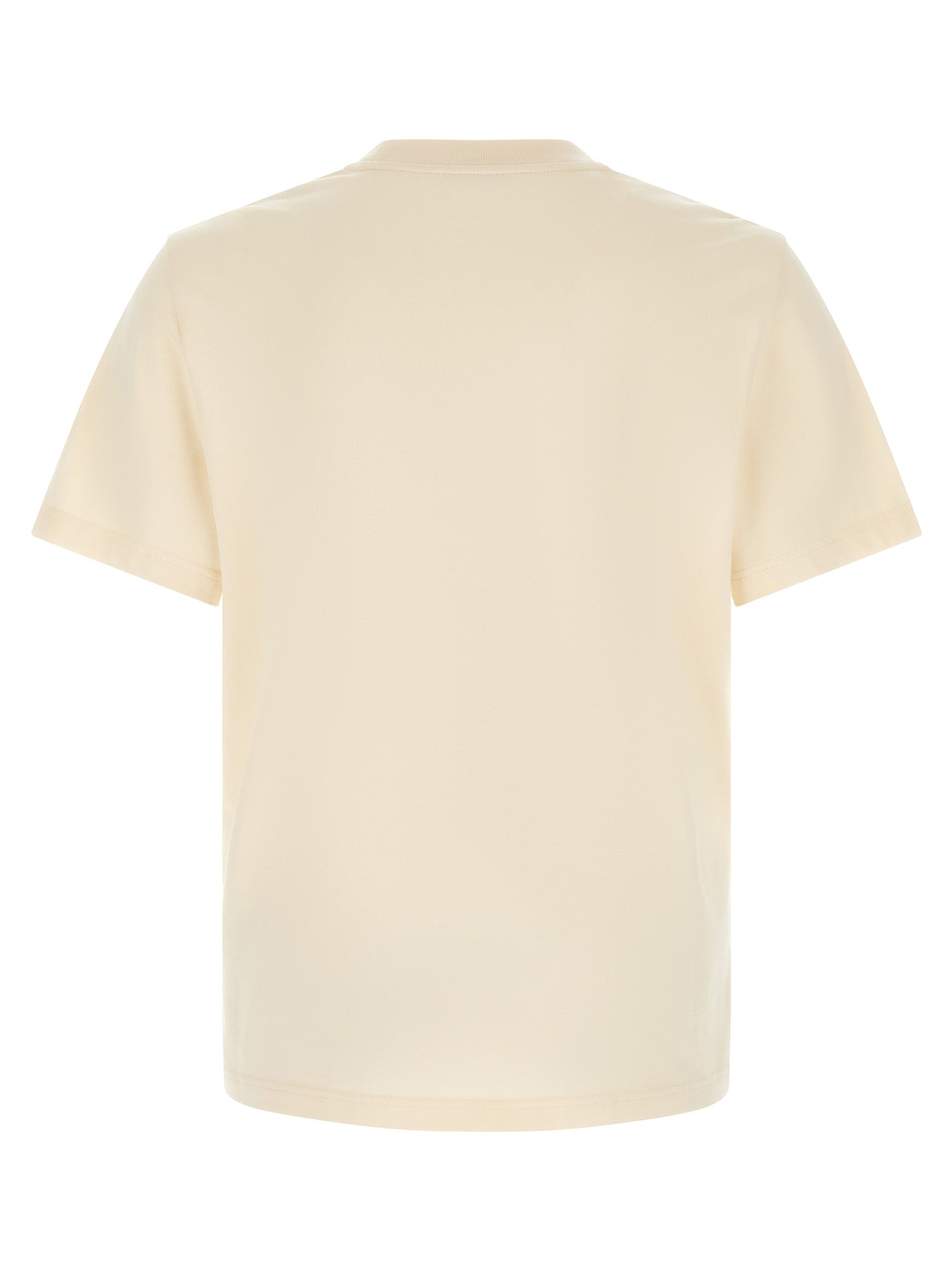 Moncler White Cotton T-Shirt