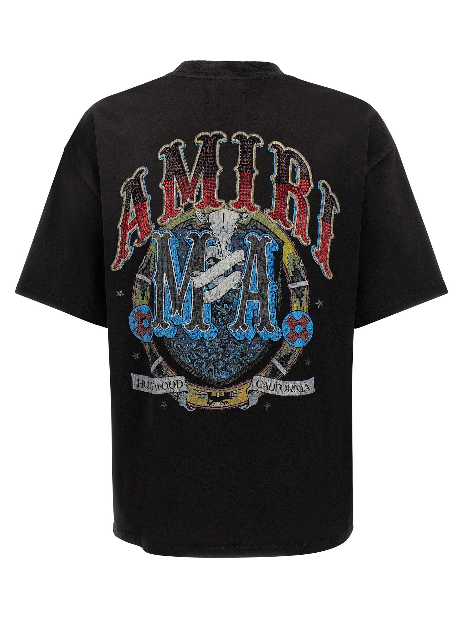 Amiri Black Cotton T-Shirt