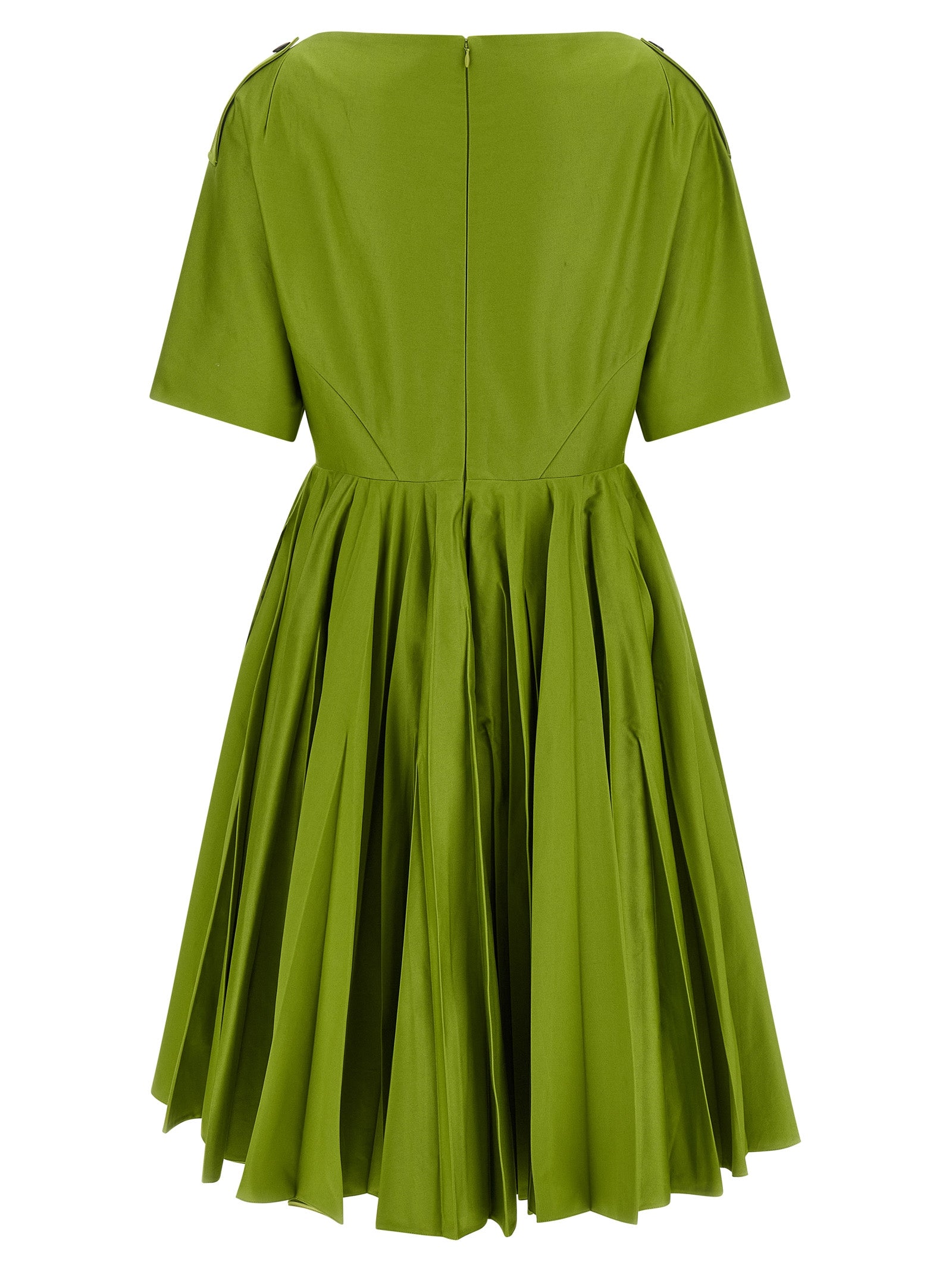 Prada Bicolor Cotton Casual Dress